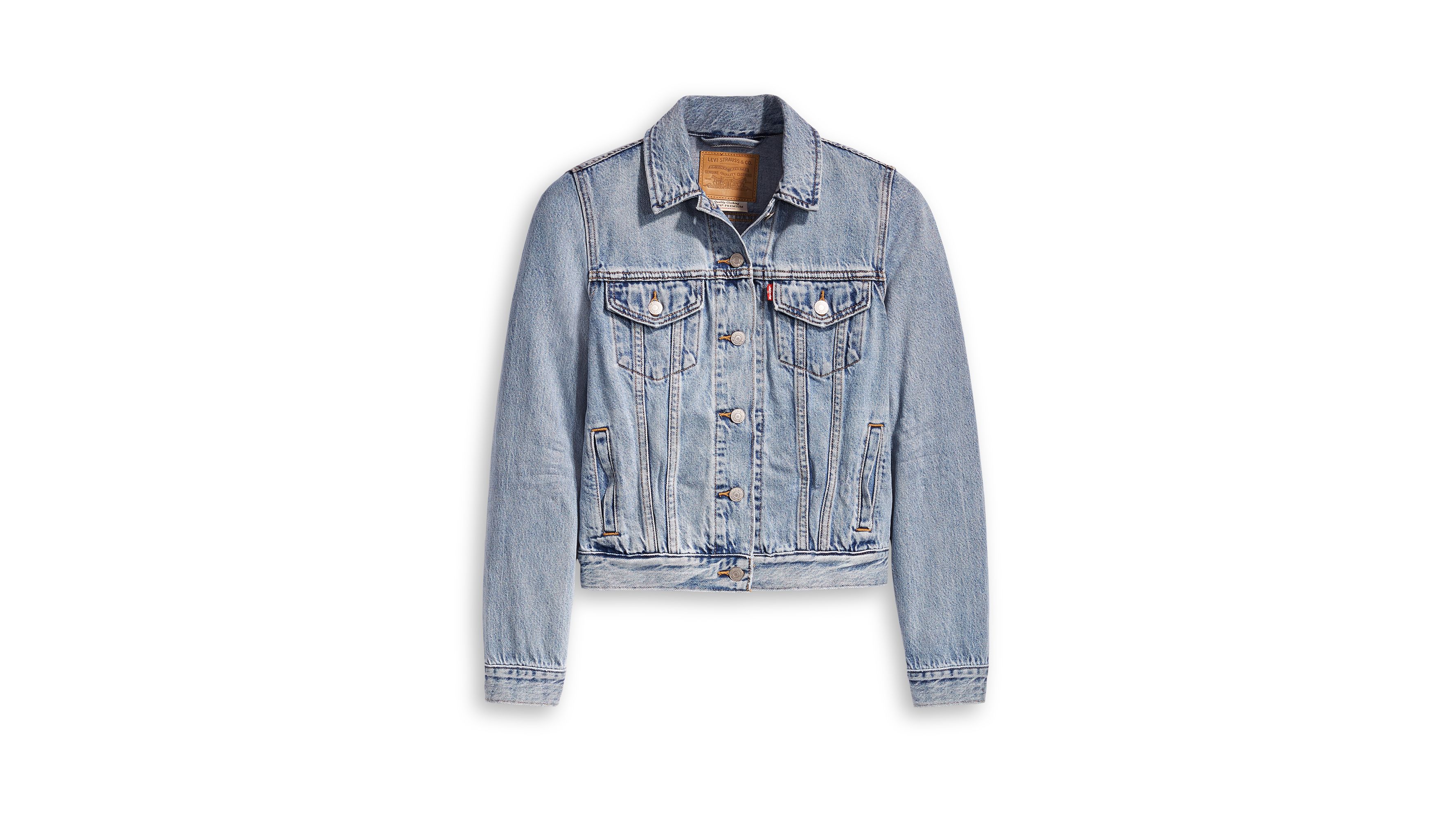 veste en jean levis oversize