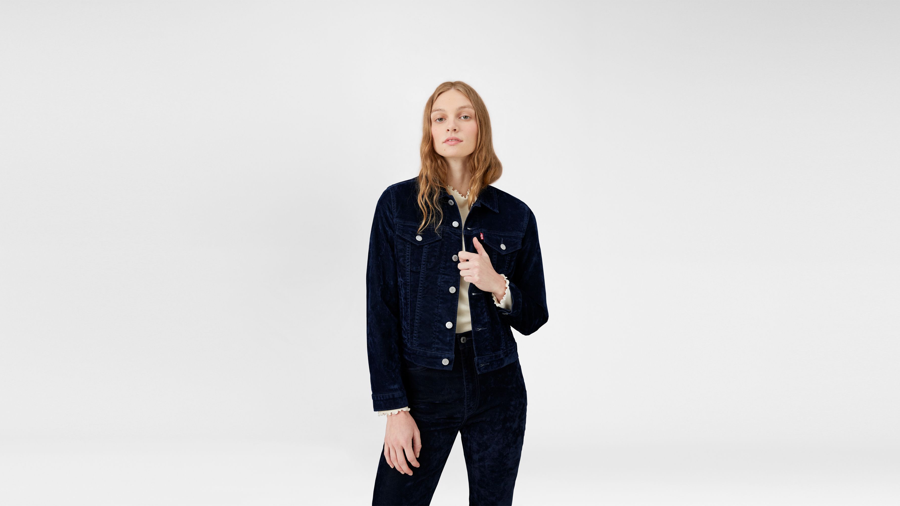 Velvet Original Trucker Jacket - Blue | Levi's® US