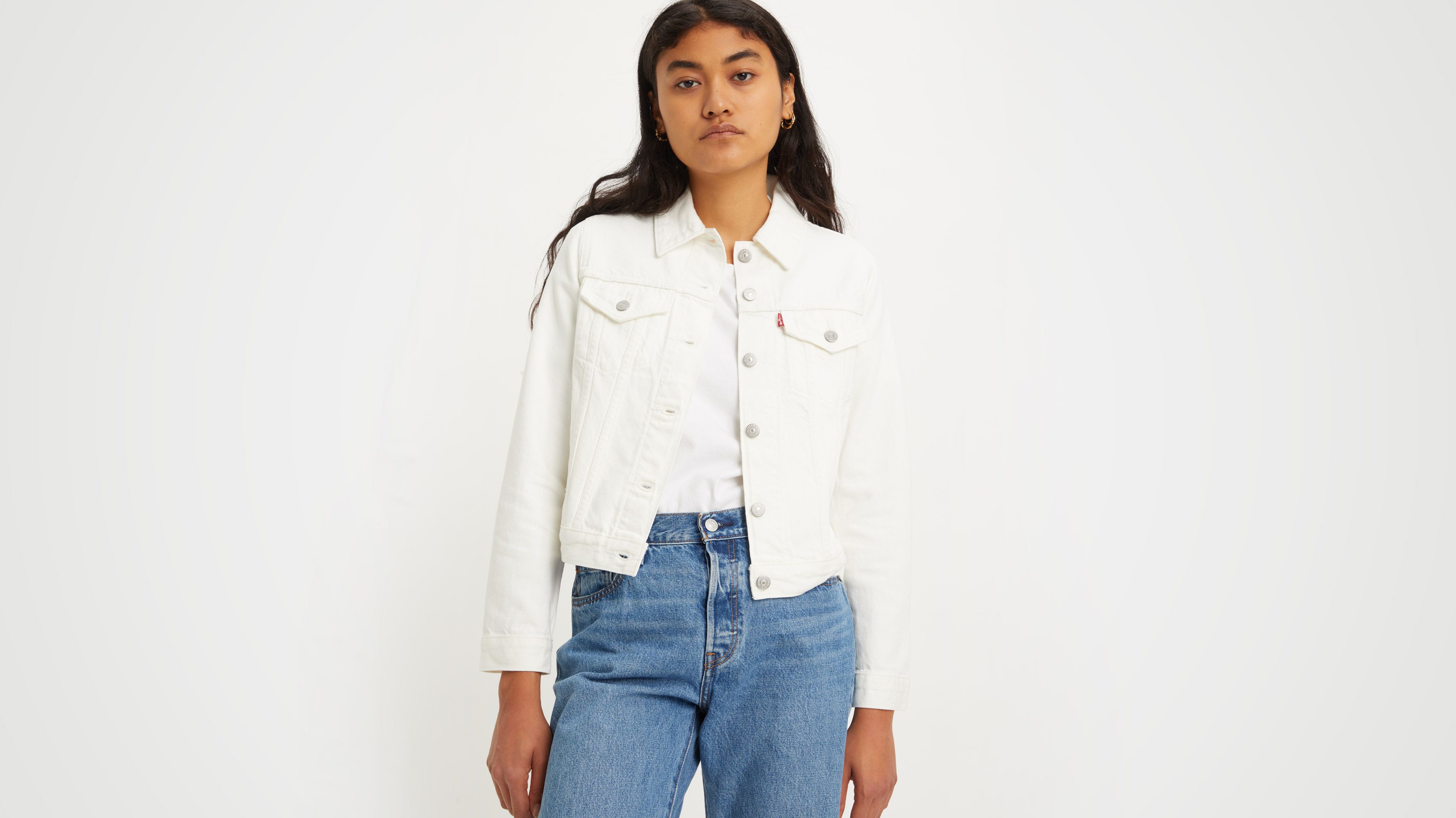 Levis fur hotsell denim jacket womens