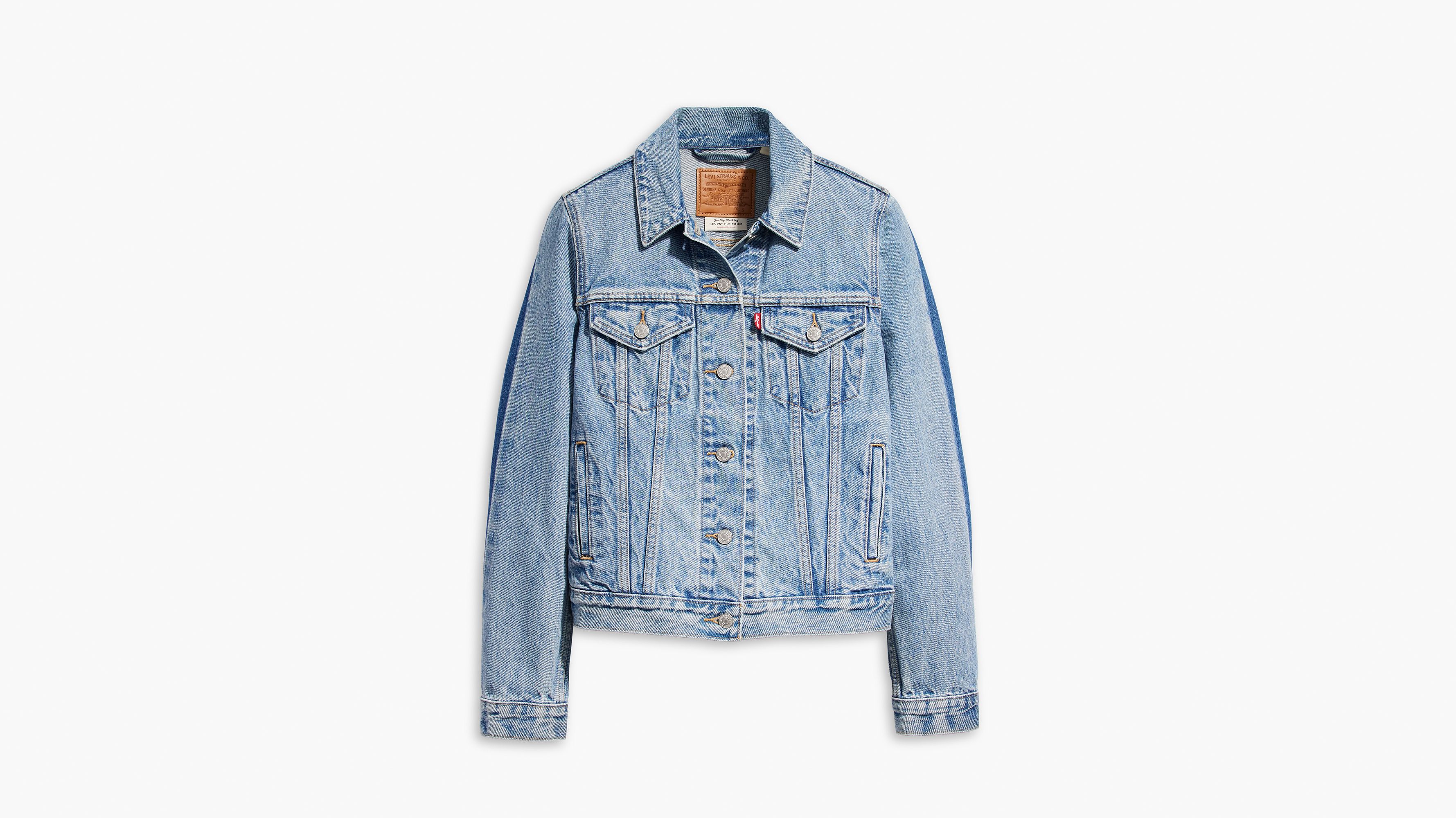 The Original Trucker Jacket - Blue | Levi's® GB