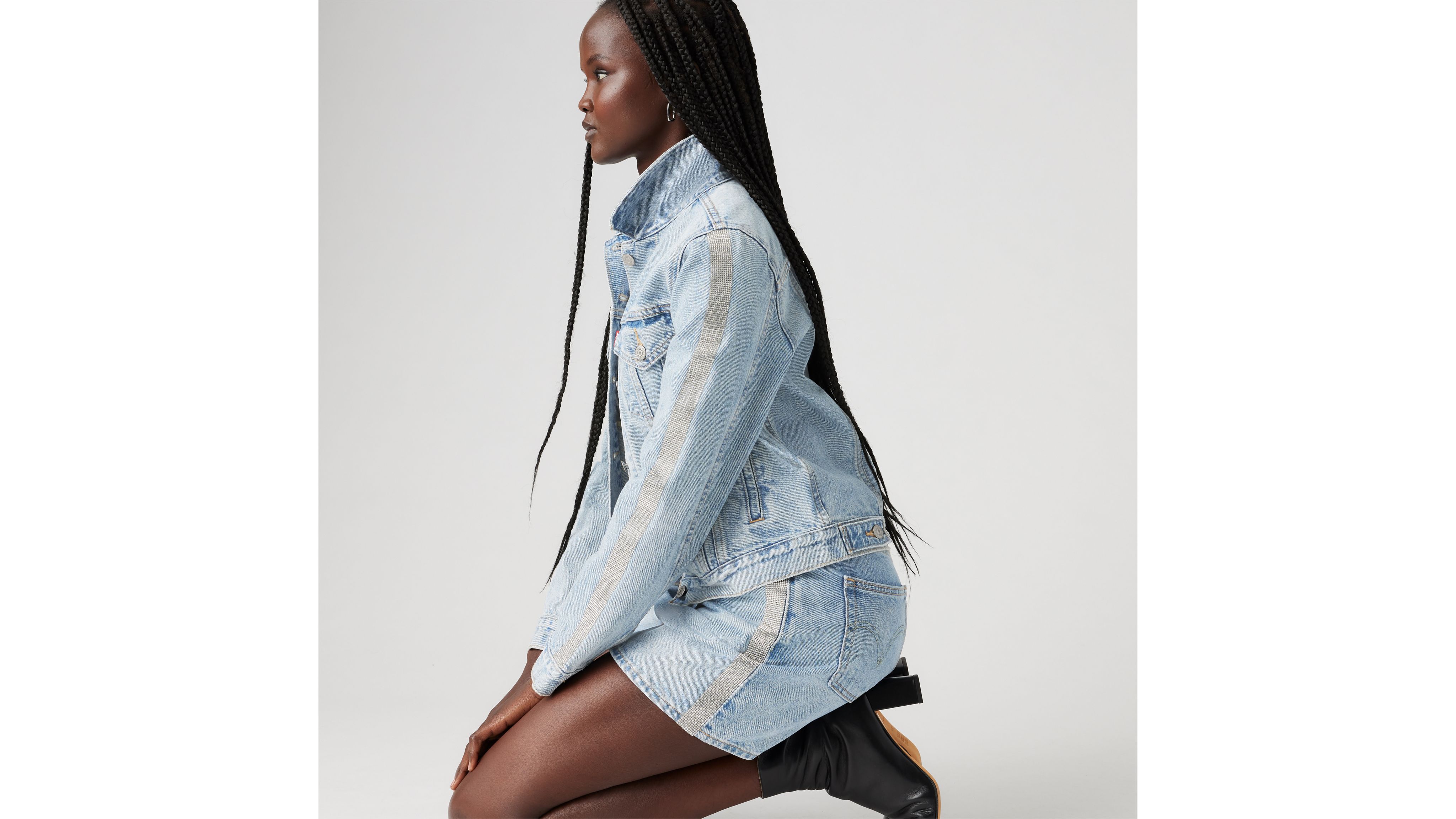 ジャケット LEVI'S Woman Jacket Blue 1 29945 0100 Levi's Original Trucker Jacket Women | Deporvillage
