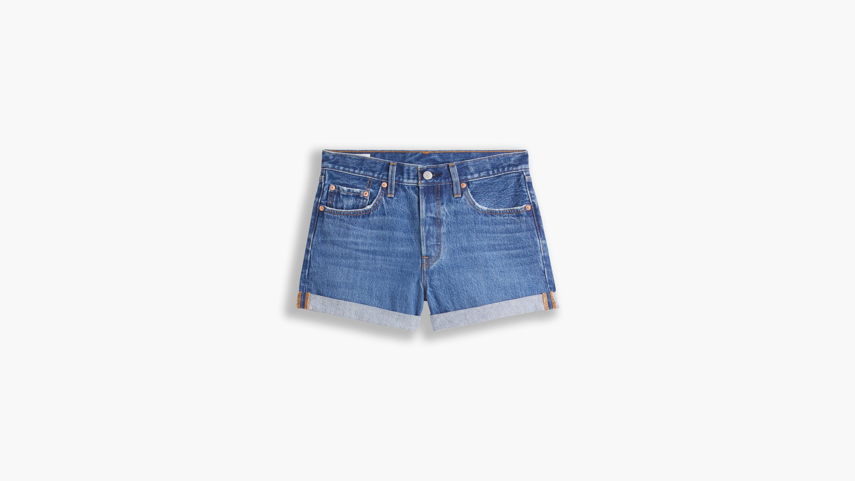 Levi blue shop jean shorts