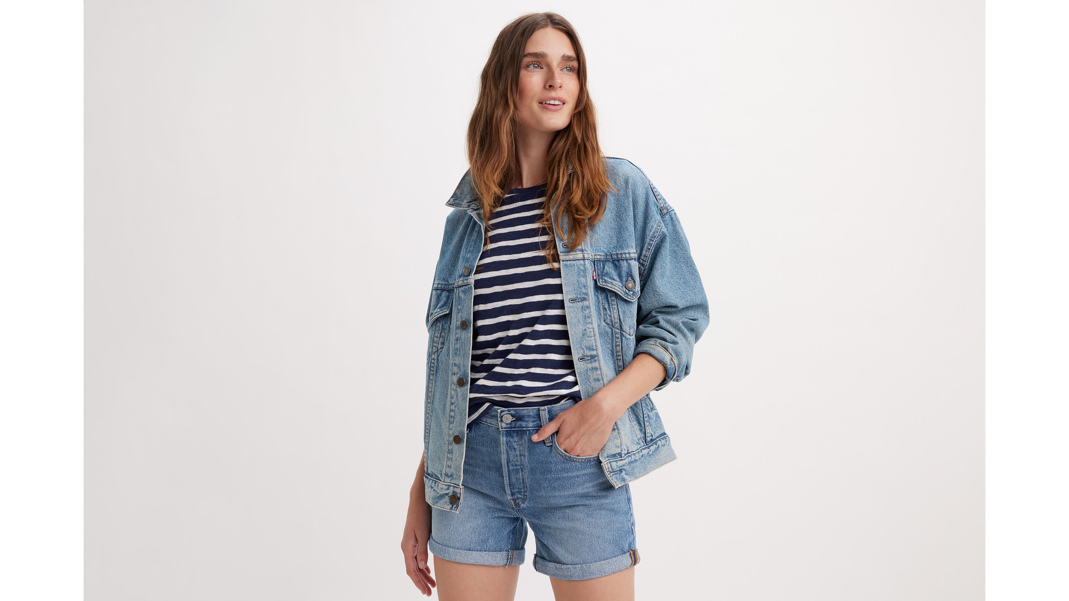 501® Rolled Women's Shorts - Medium Wash | Levi's® CA