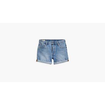 Plaid&Plain Women's High Waisted Denim Shorts Rolled Blue Jean Shorts Light  Ripped 1 XS at  Women's Clothing store