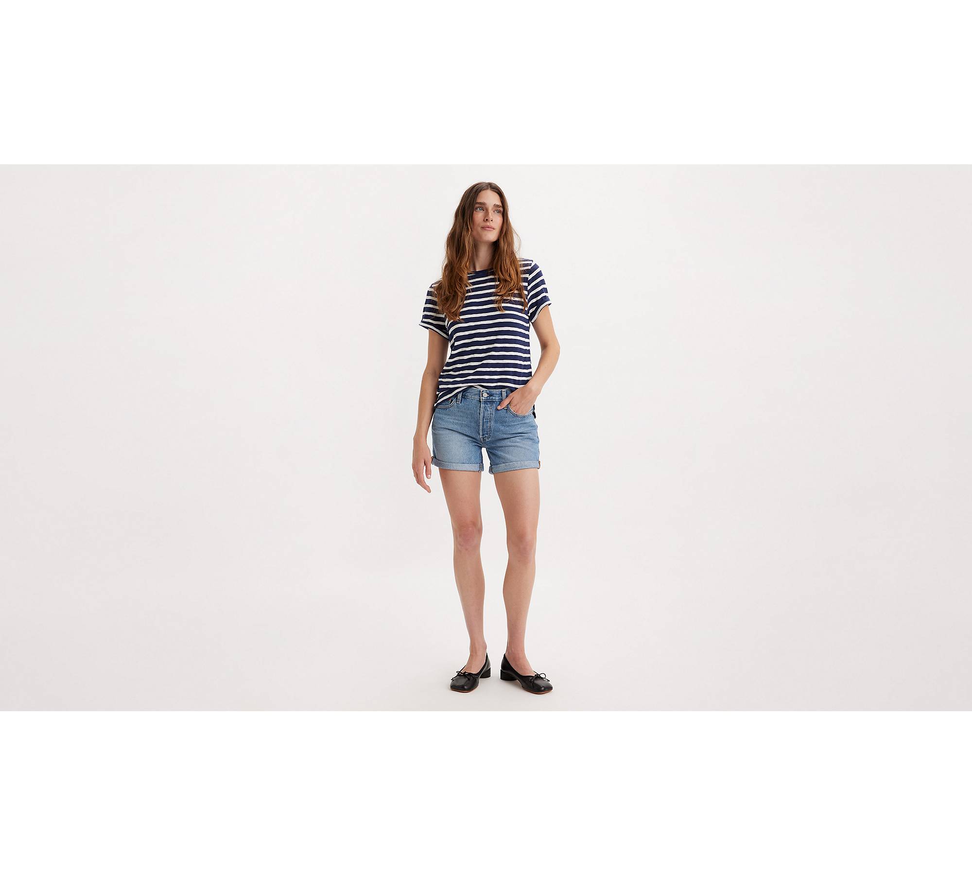 501® Rolled Women's Shorts - Medium Wash | Levi's® US