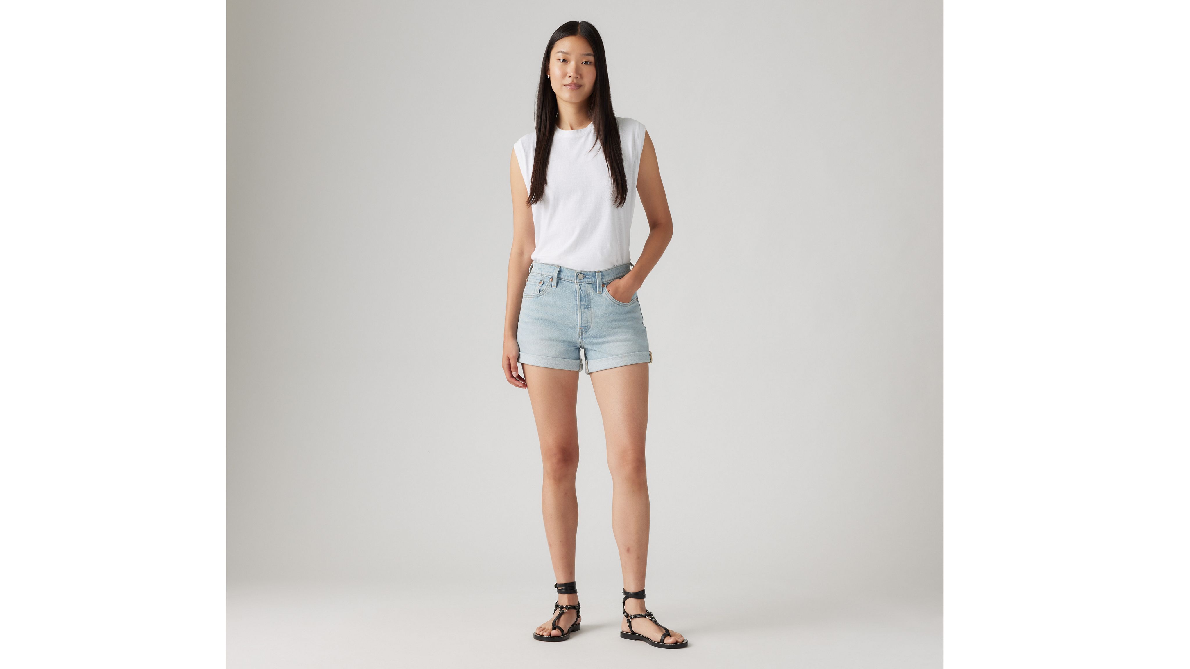 Shop Levi's 501 Original Shorts In Chameleon Copy