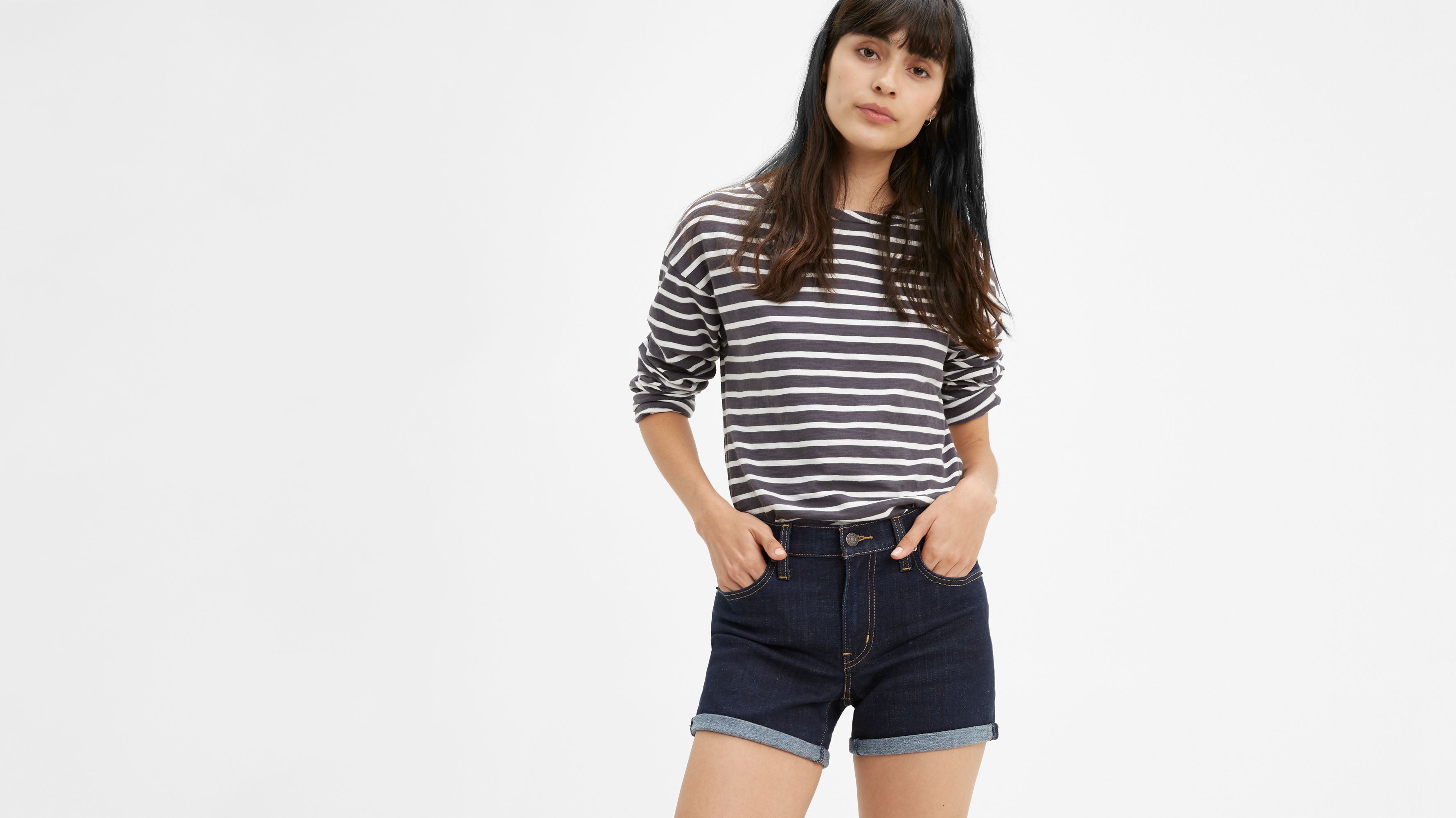 Mid Length Women's Shorts 4