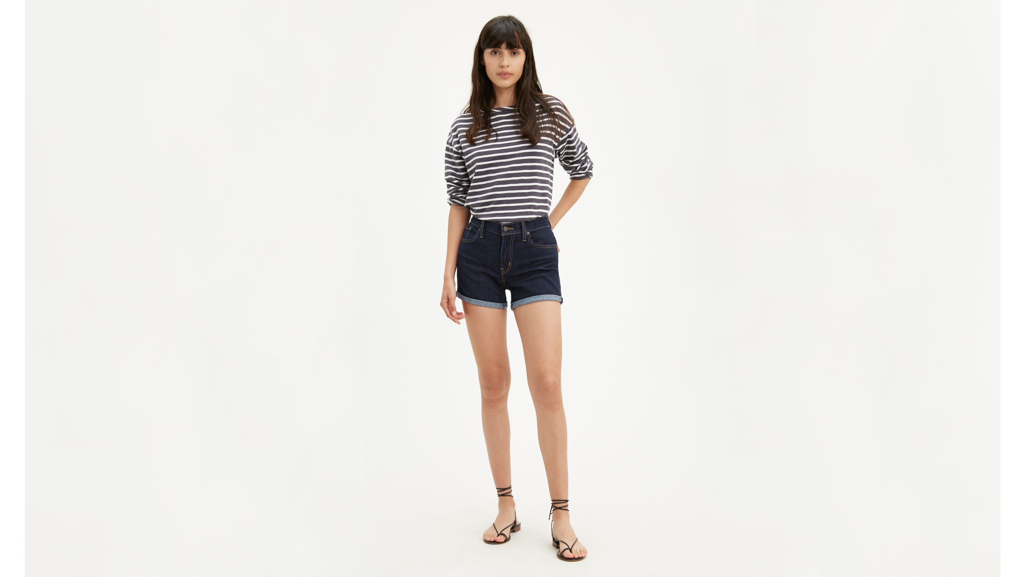 levis 505 shorts womens