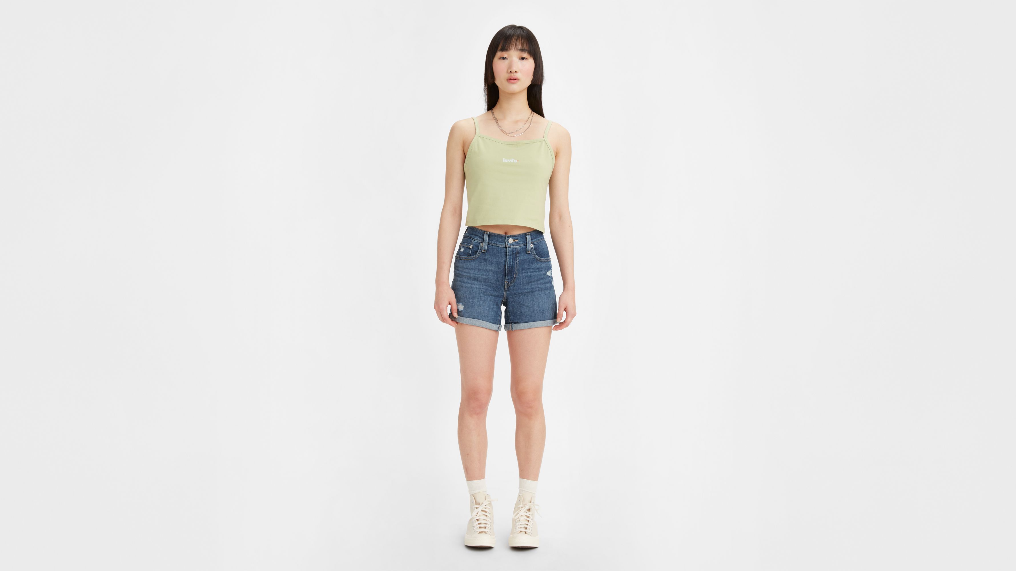 Mid Length Women's Shorts 2