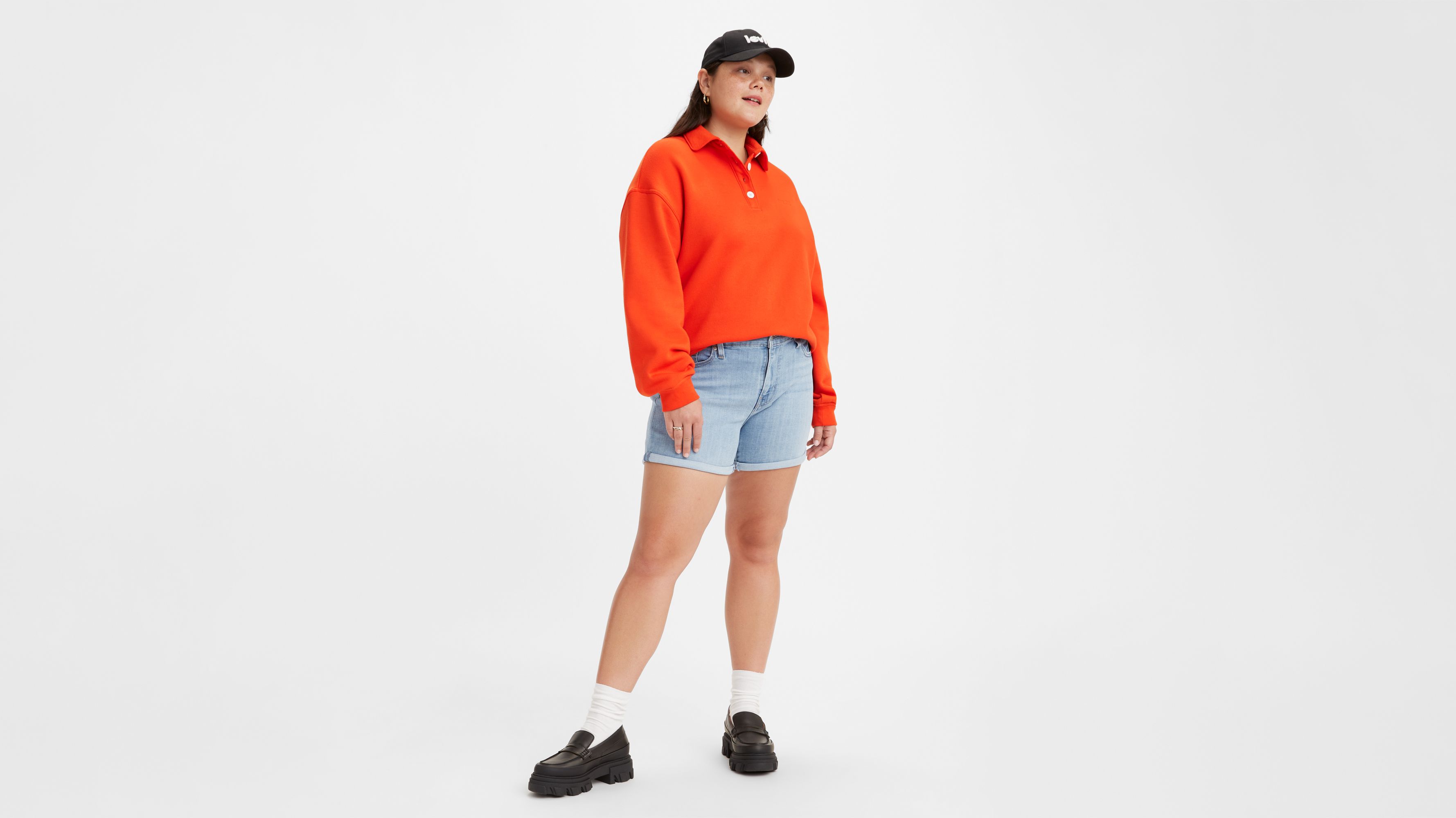 Mid Length Women's Shorts 4