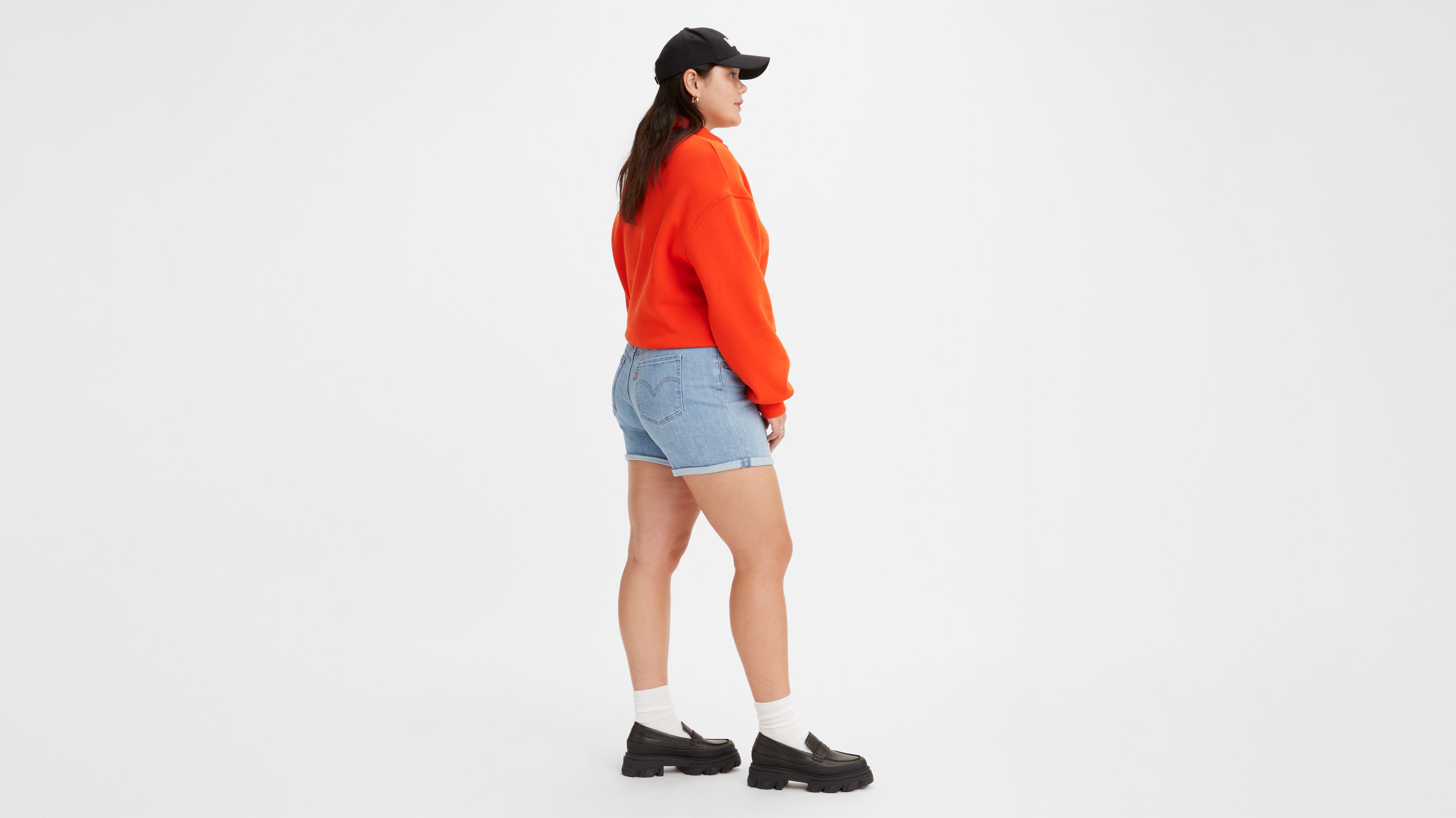 Mid Length Women's Shorts - Light Wash | Levi's® US