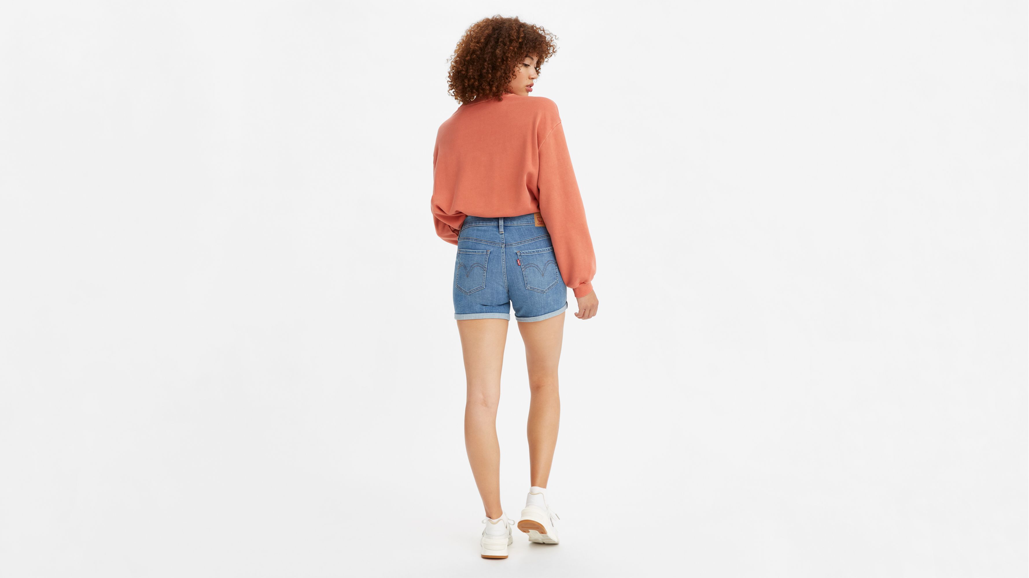Mid-length Women's Shorts - Medium Wash | Levi's® US