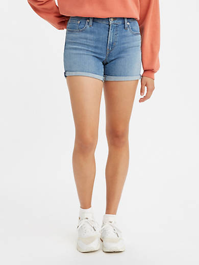 Levi's Women's Classic Shorts Mid-Rise Trough Hip and Thigh SIZE US12 W31 3366