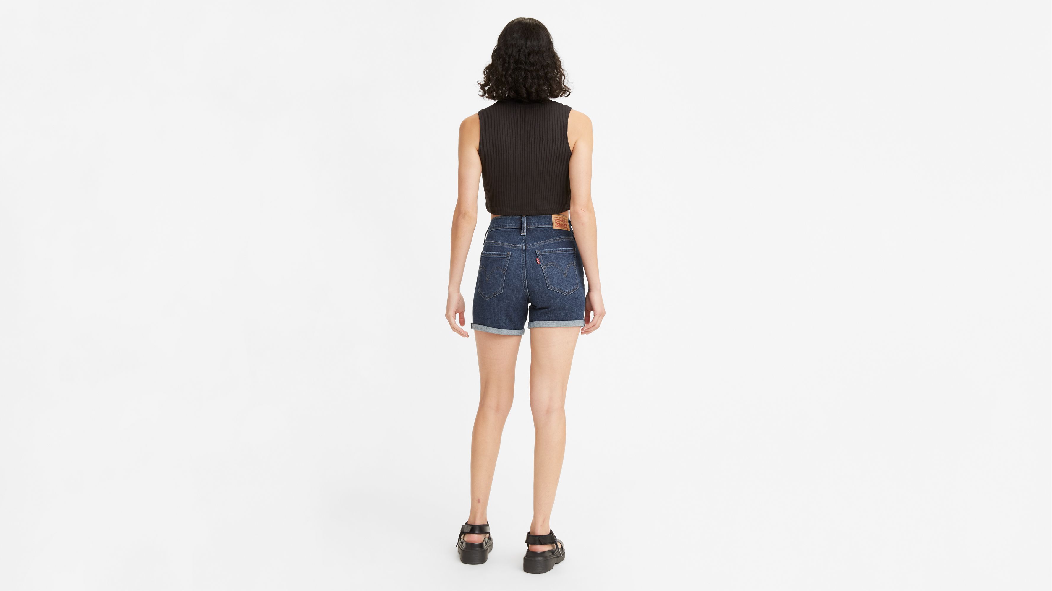 Mid Length Women's Shorts - Medium Wash | Levi's® US