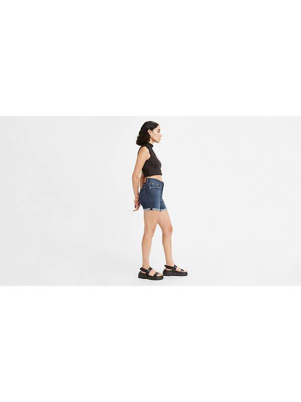 Mid Length Women's Shorts - Medium Wash | Levi's® CA