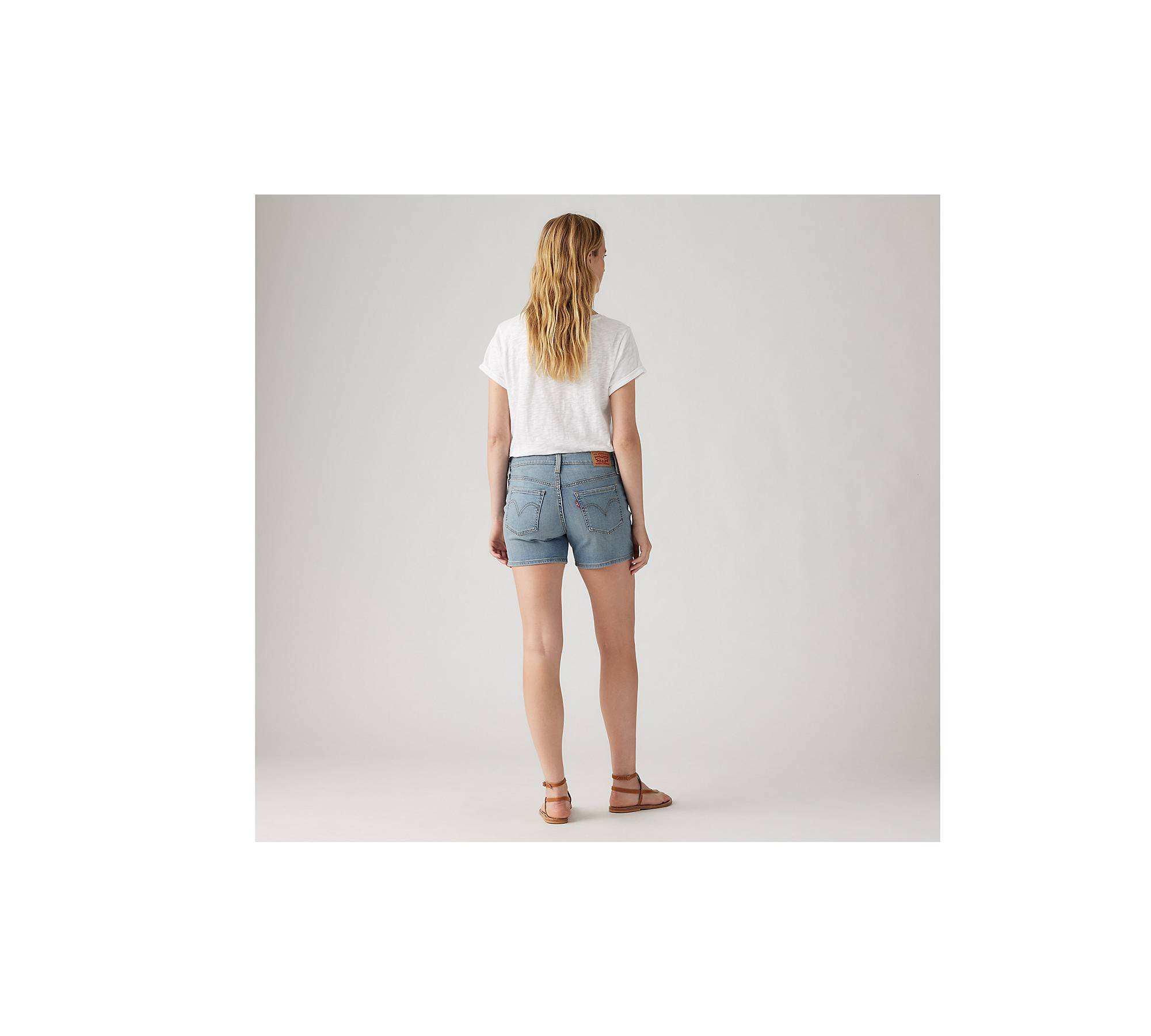 Mid Length Women's Shorts - Medium Wash | Levi's® US