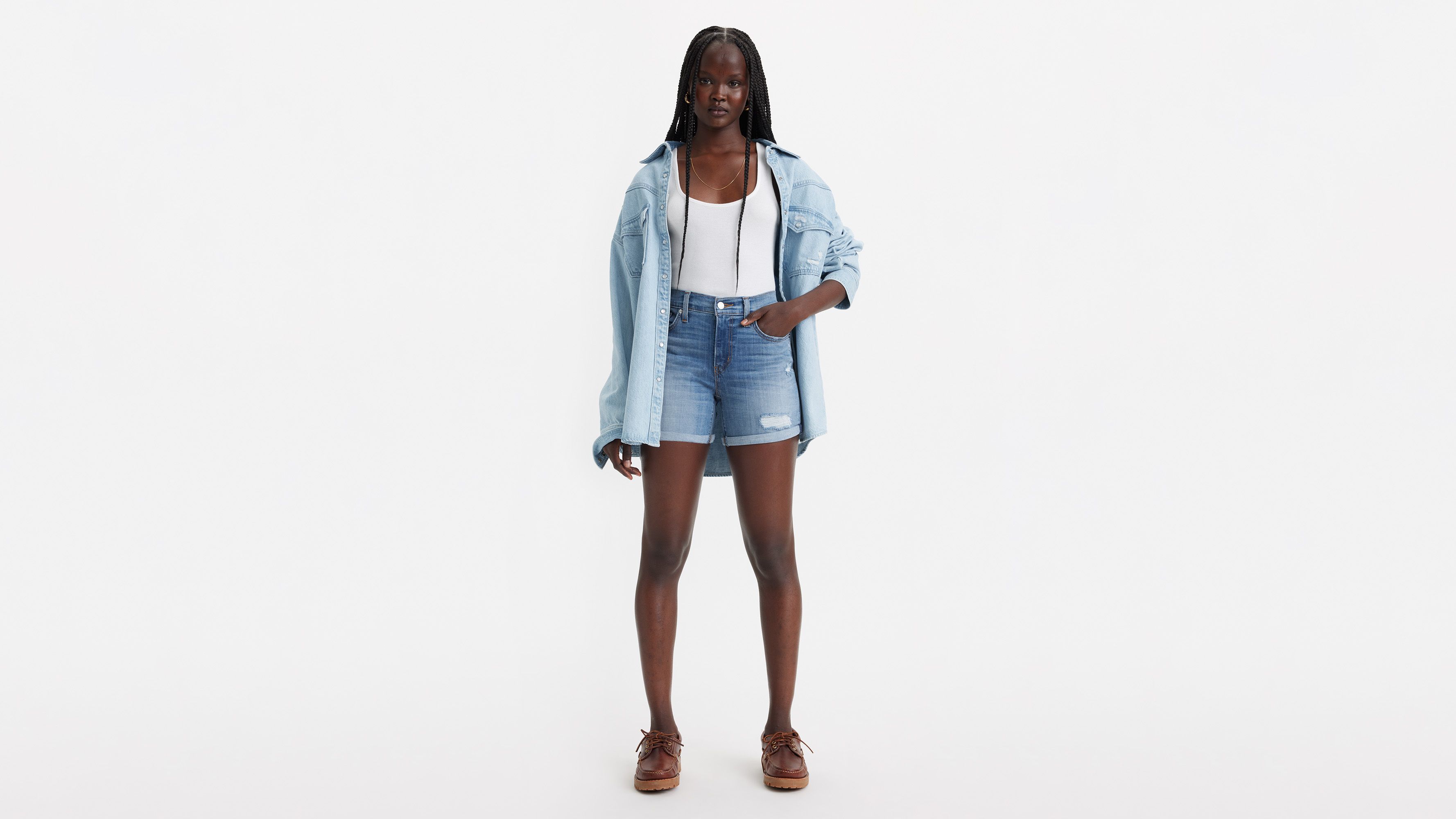 Kohls womens store levi shorts