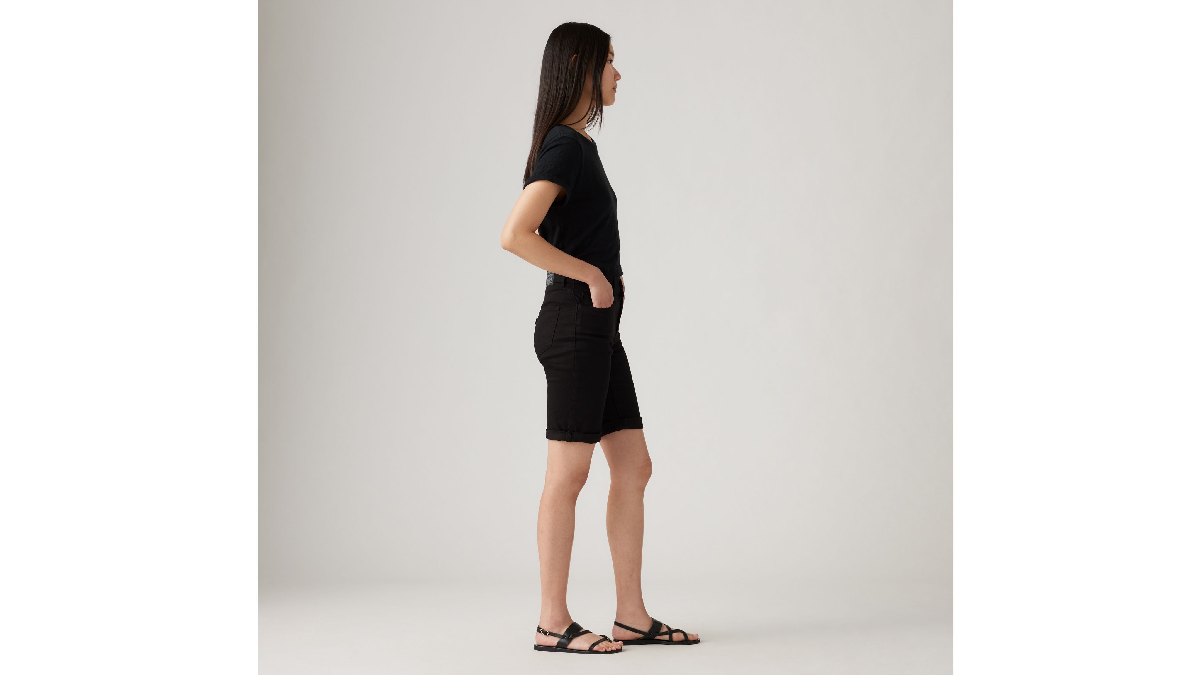 Classic Bermuda Jean Shorts 2