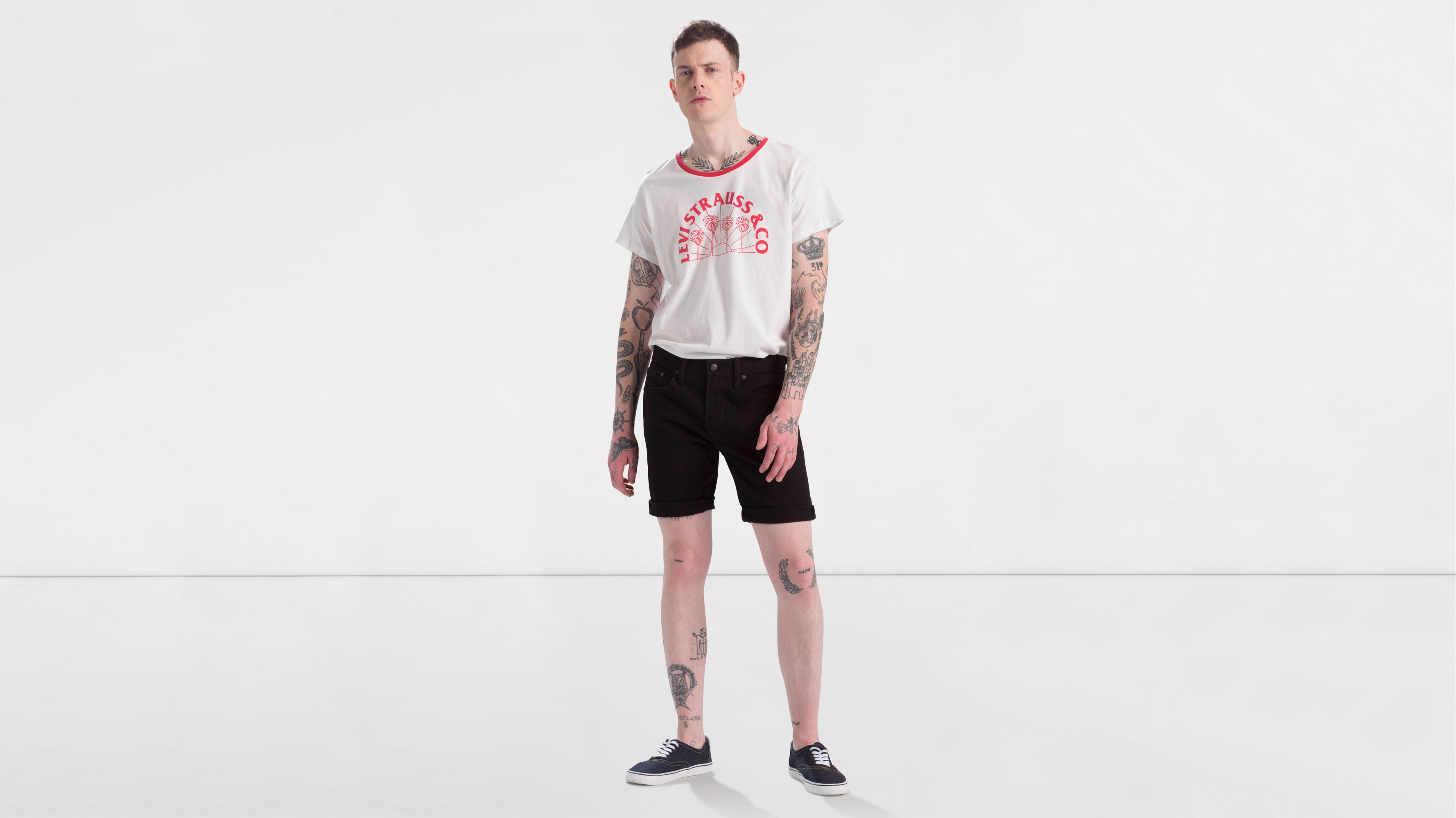 levis 502 regular taper shorts