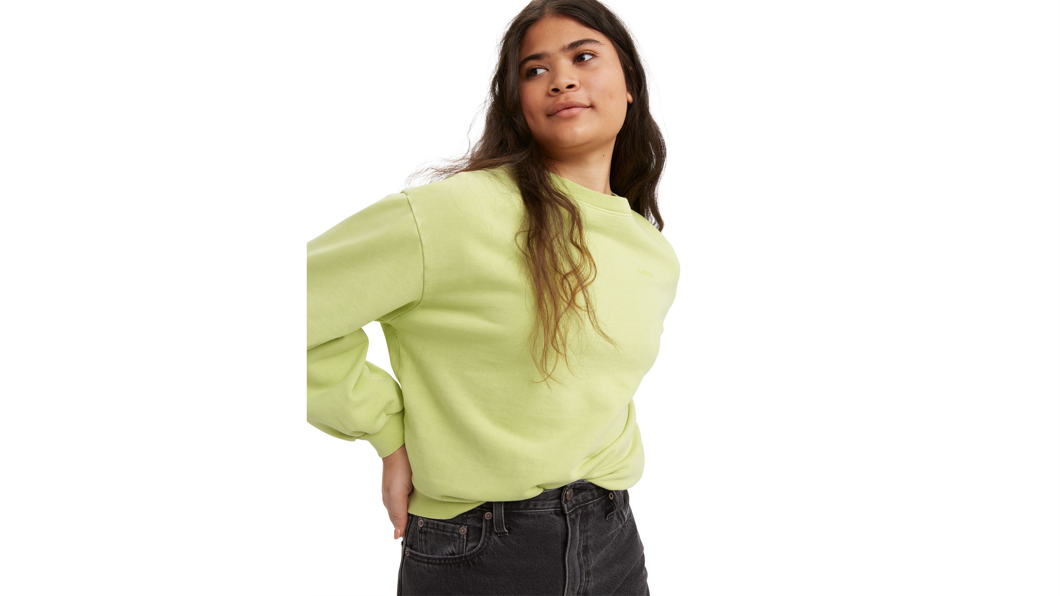 melrose graphic crewneck sweatshirt