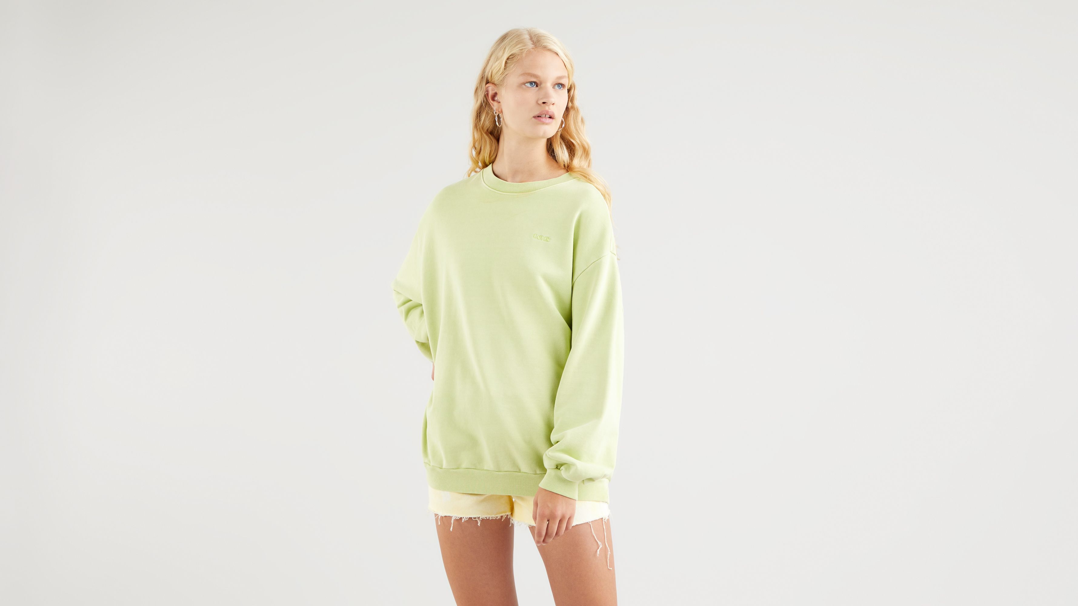 Melrose Slouchy Crew 1