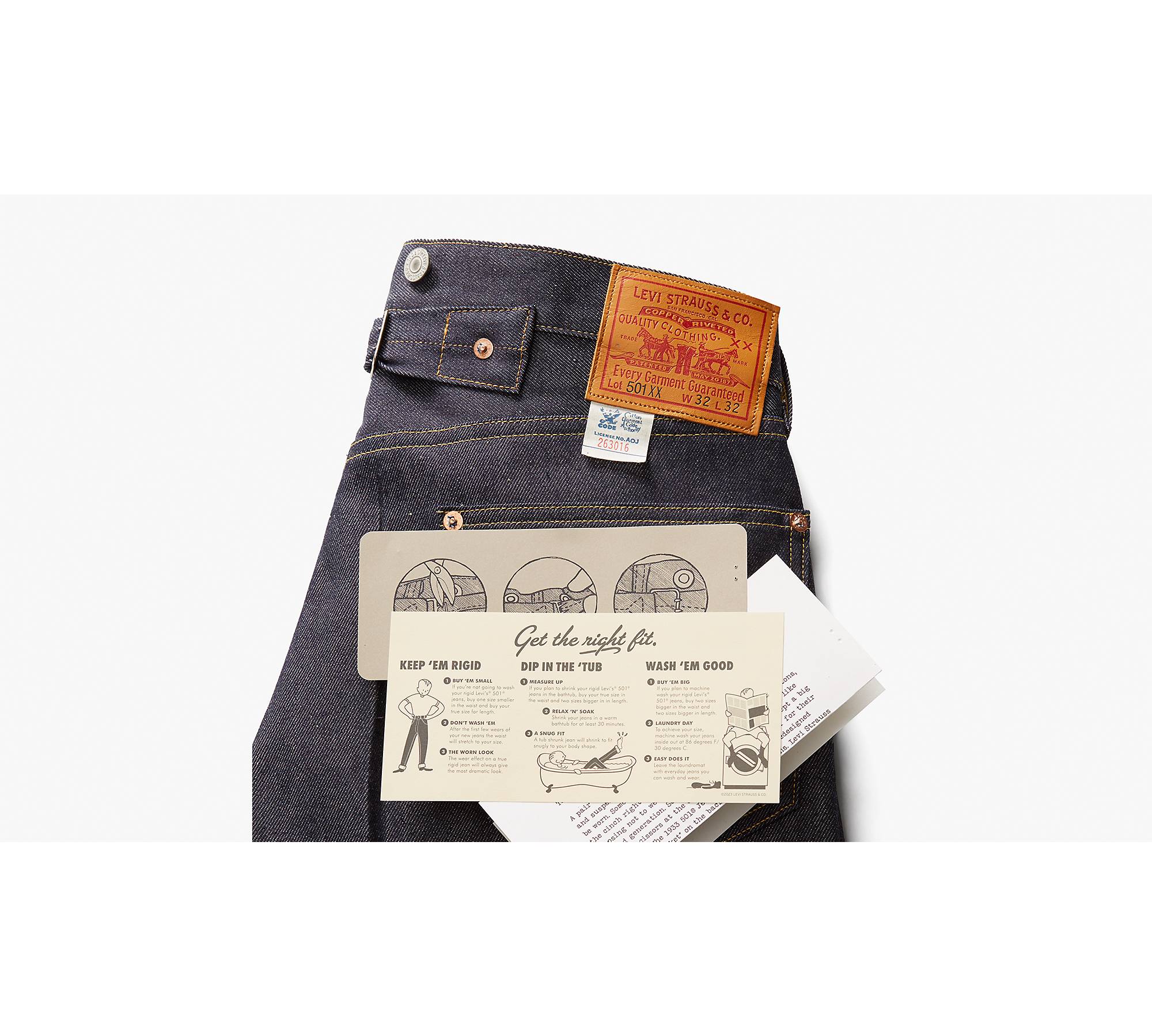 Levi's® Made In Japan 1933 501® Jeans - Blue | Levi's® GB