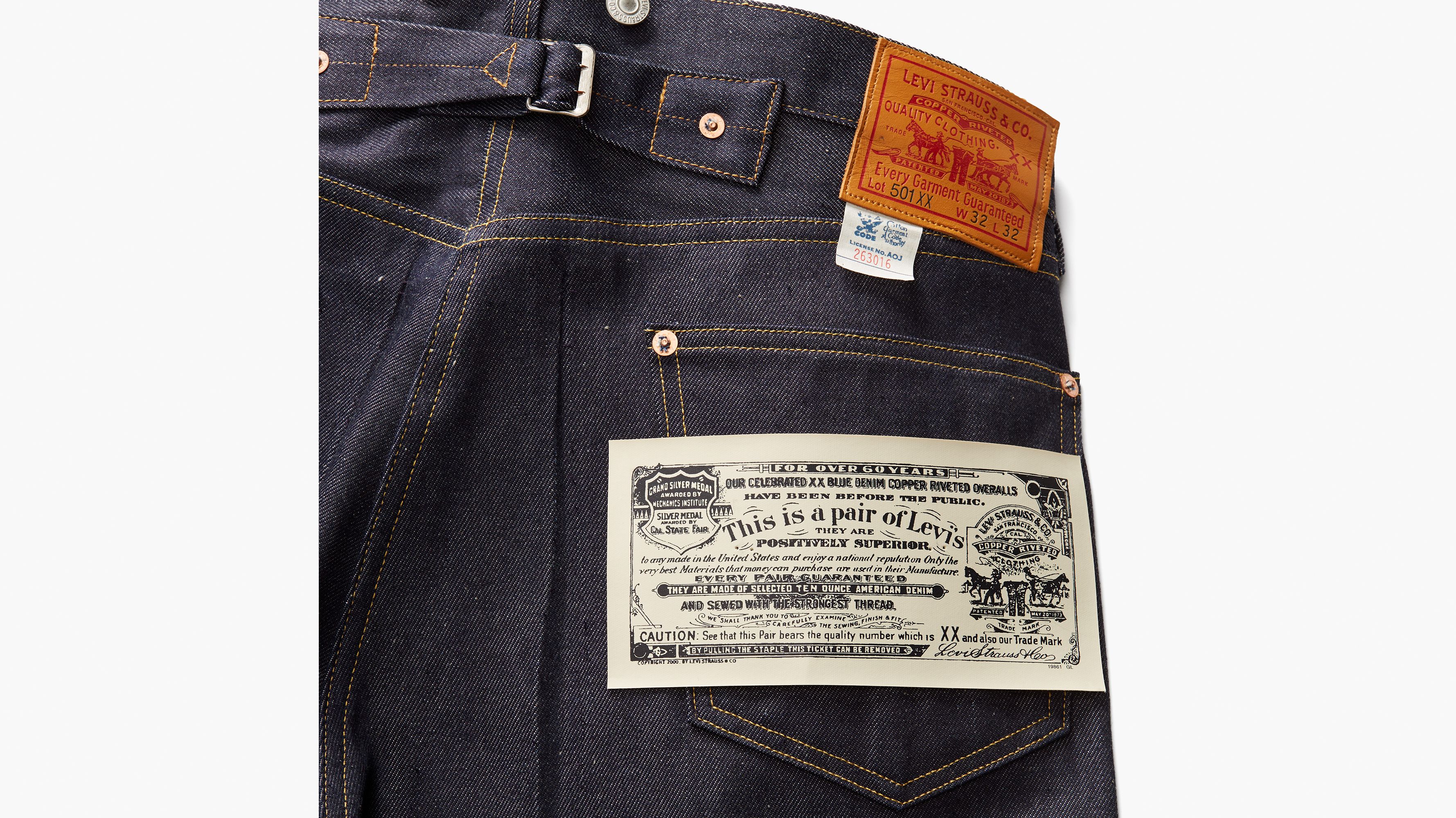 Levi's® Made In Japan 1933 501® Jeans - Blue | Levi's® ME