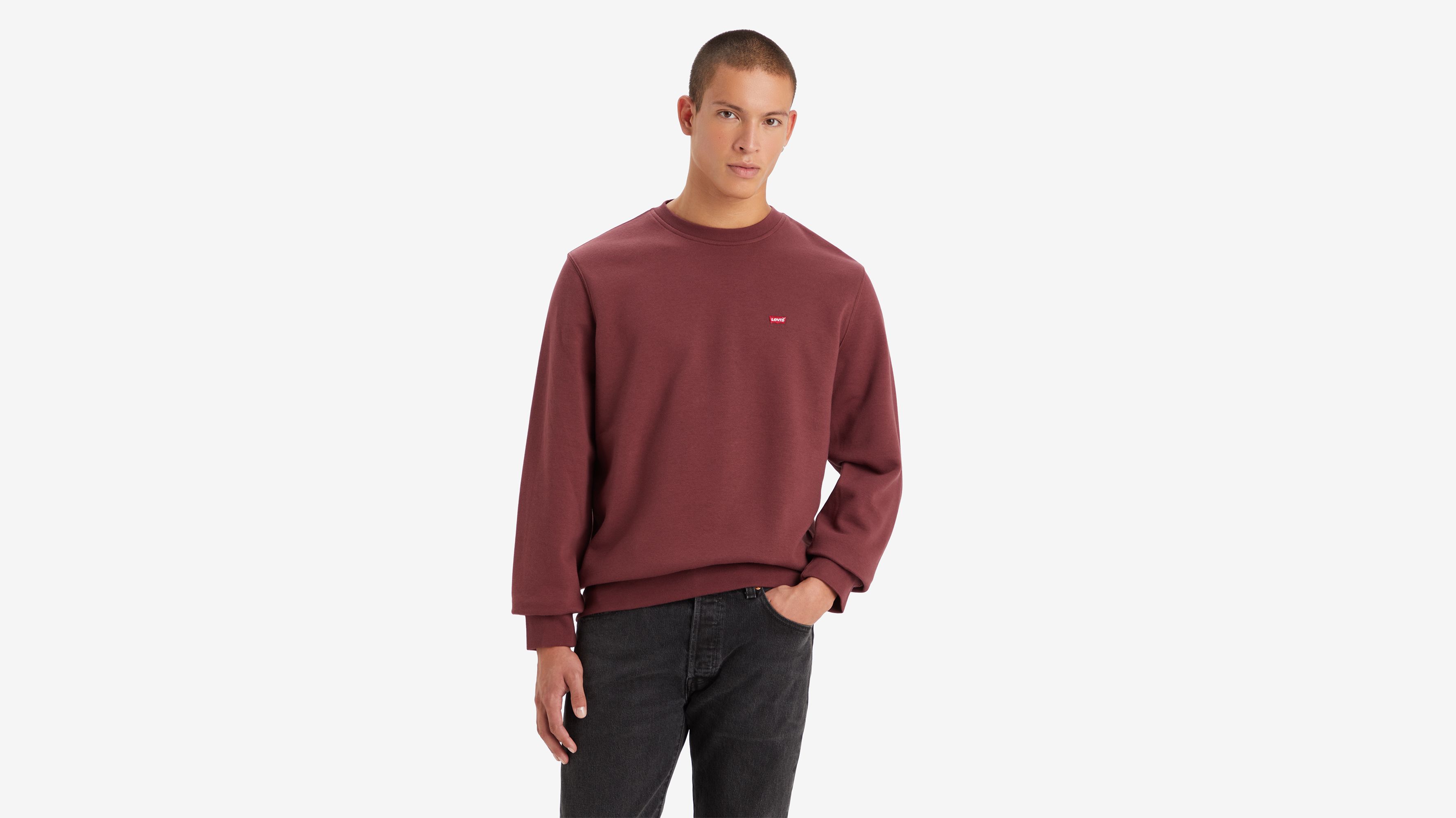 Levi crew outlet neck sweatshirt