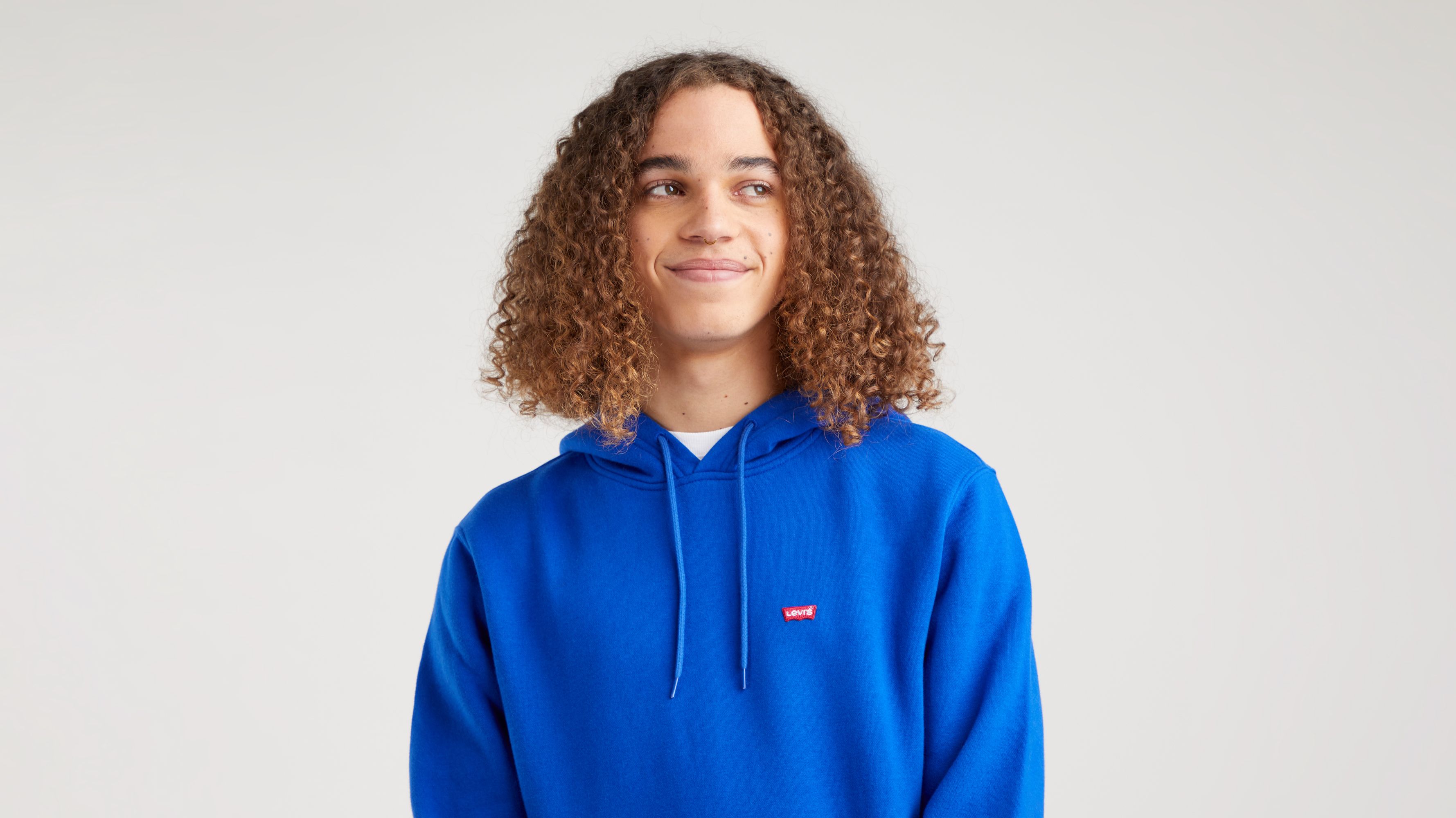 Levis polar fleece online hoodie