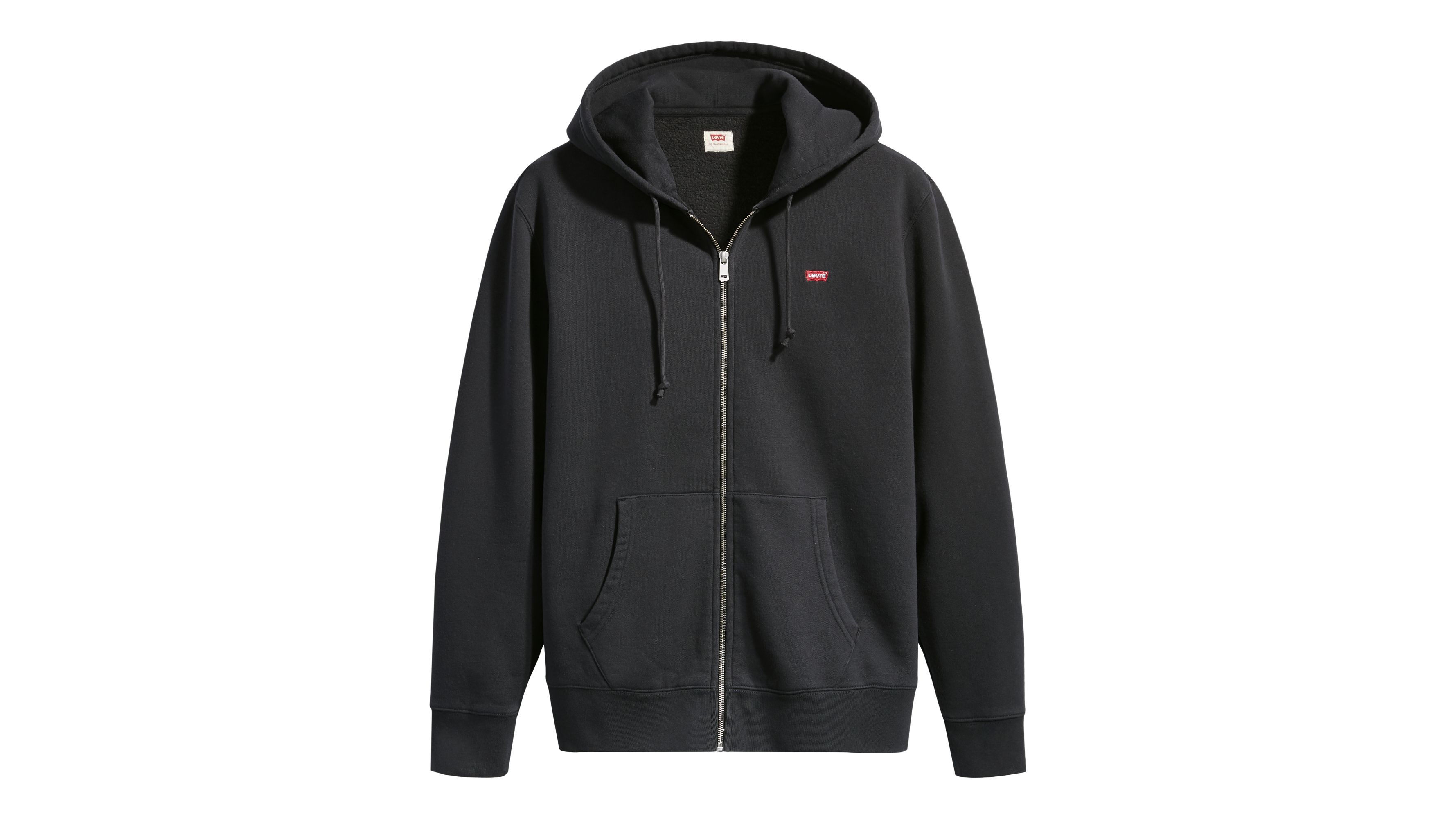 Levi's Zip-Up Hoodie - Men's - Mineral Black M