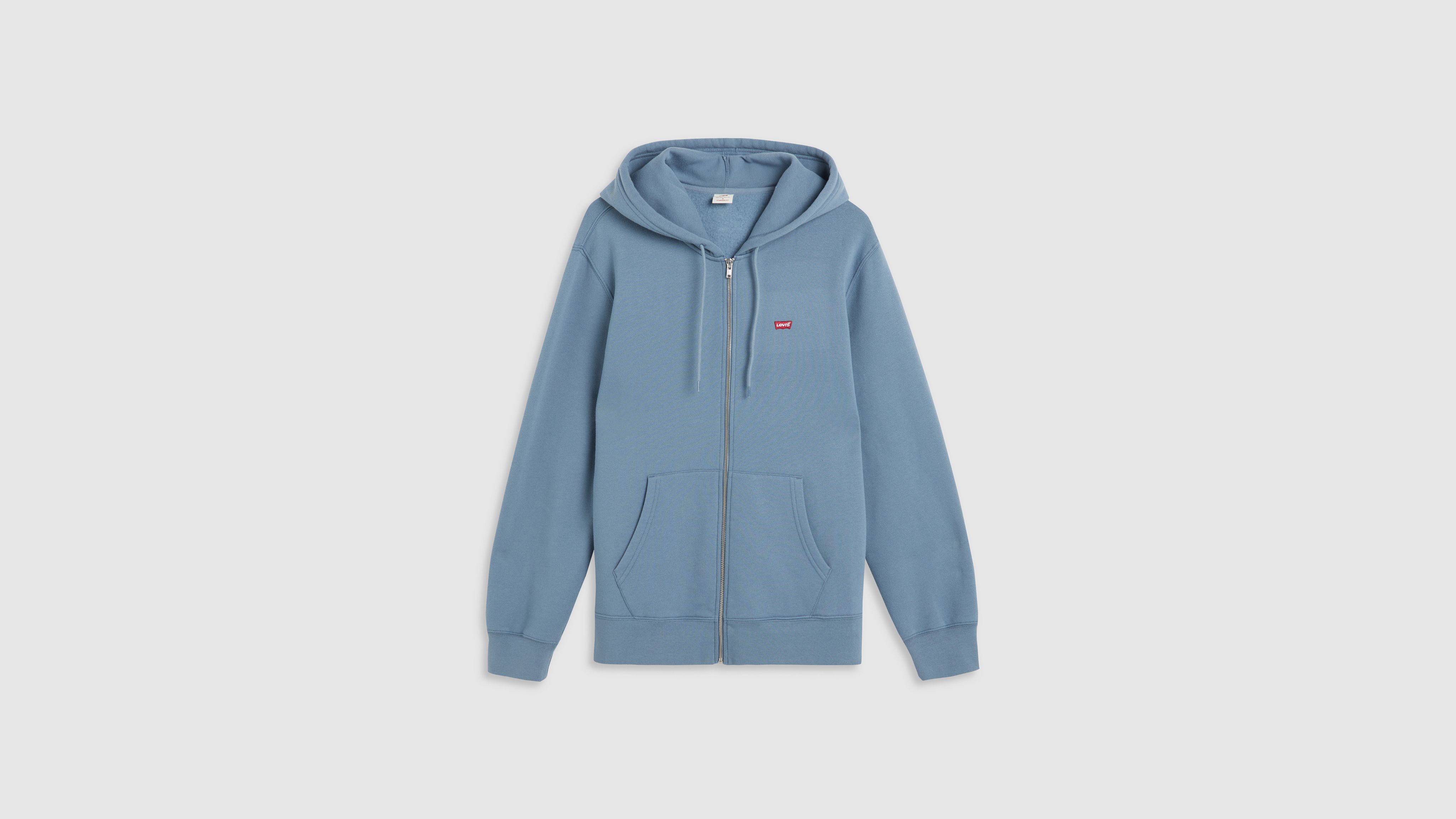 Hættetrøje med lynlås 5