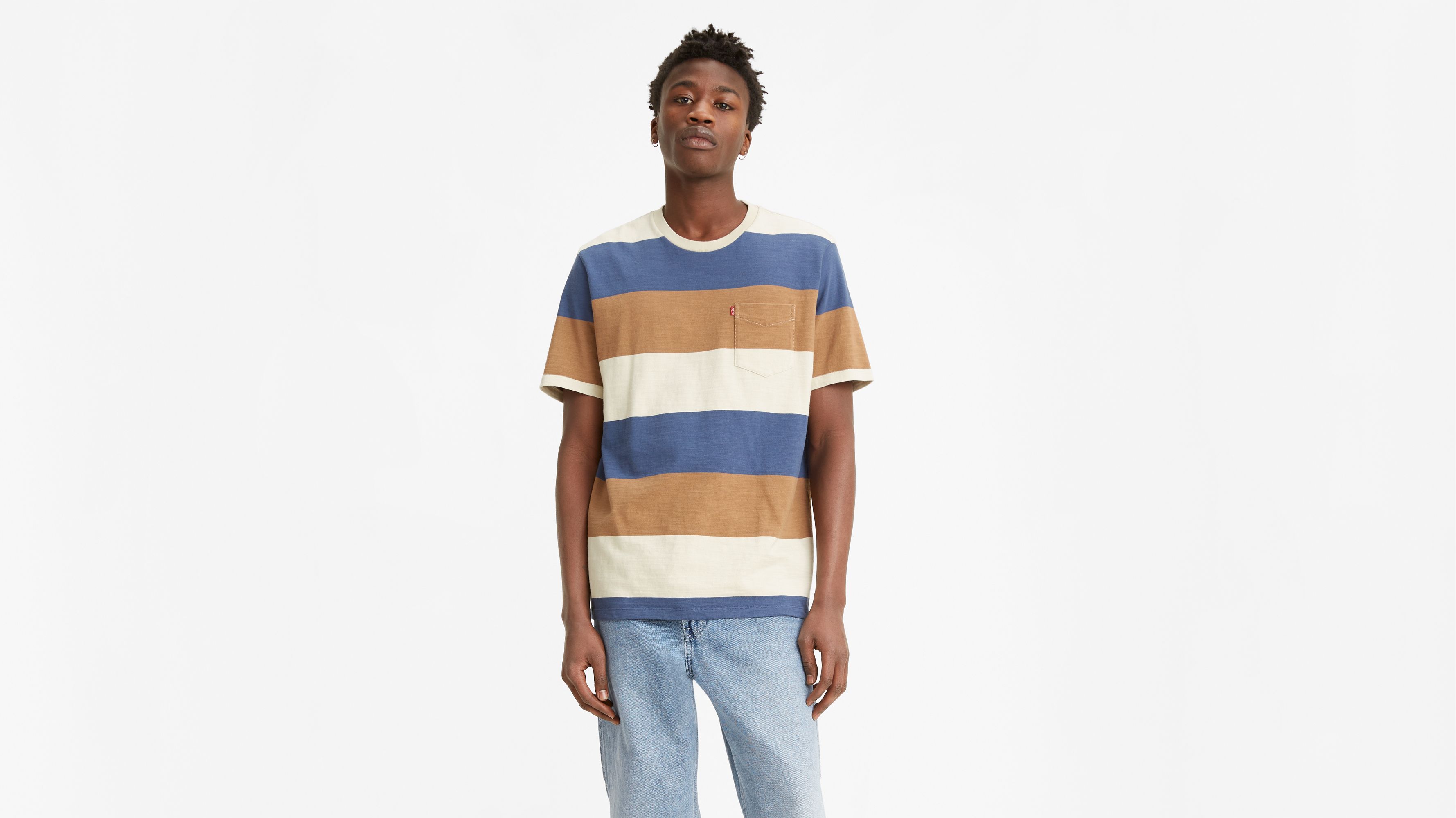 Relaxed Pocket Tee Multi Color Levis® Us 4920