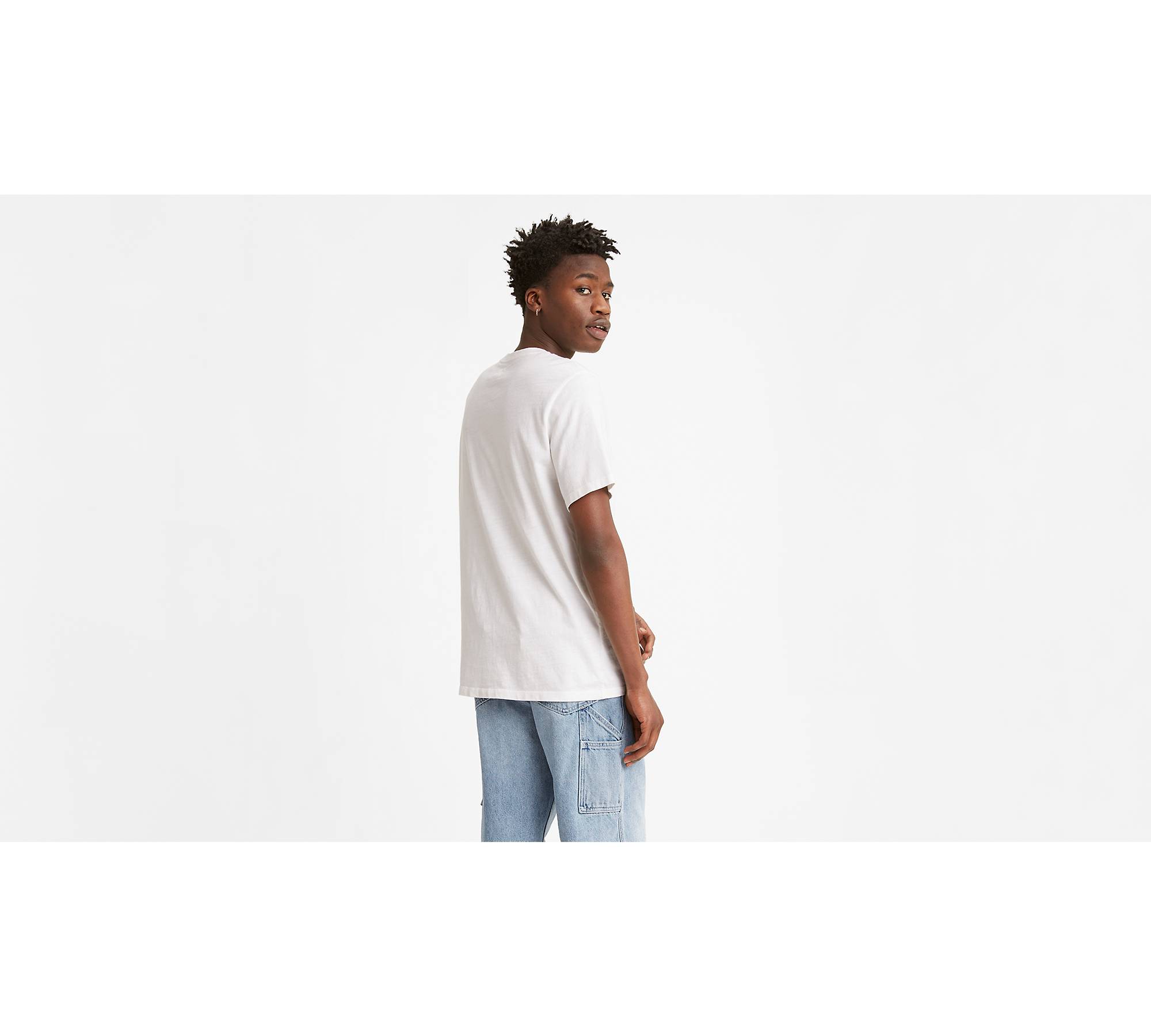 Levi's® X Peanuts Relaxed Pocket Tee - White | Levi's® US