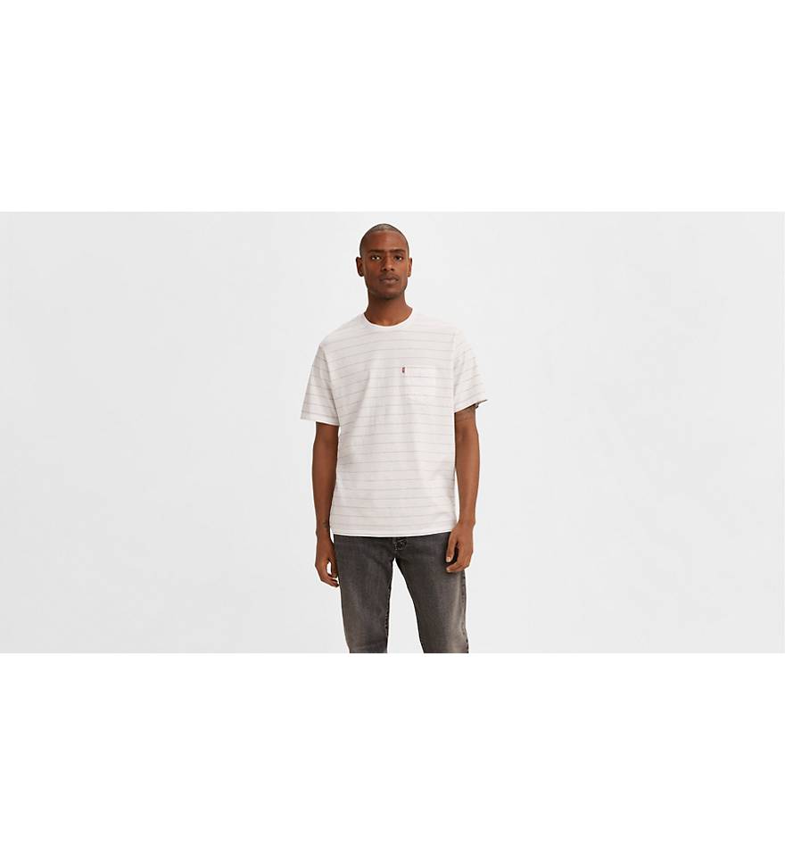 Relaxed Pocket Tee - White | Levi's® US