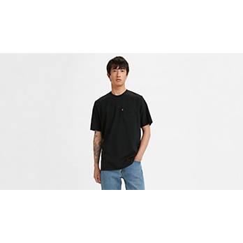 Relaxed Pocket Tee - Black | Levi's® US