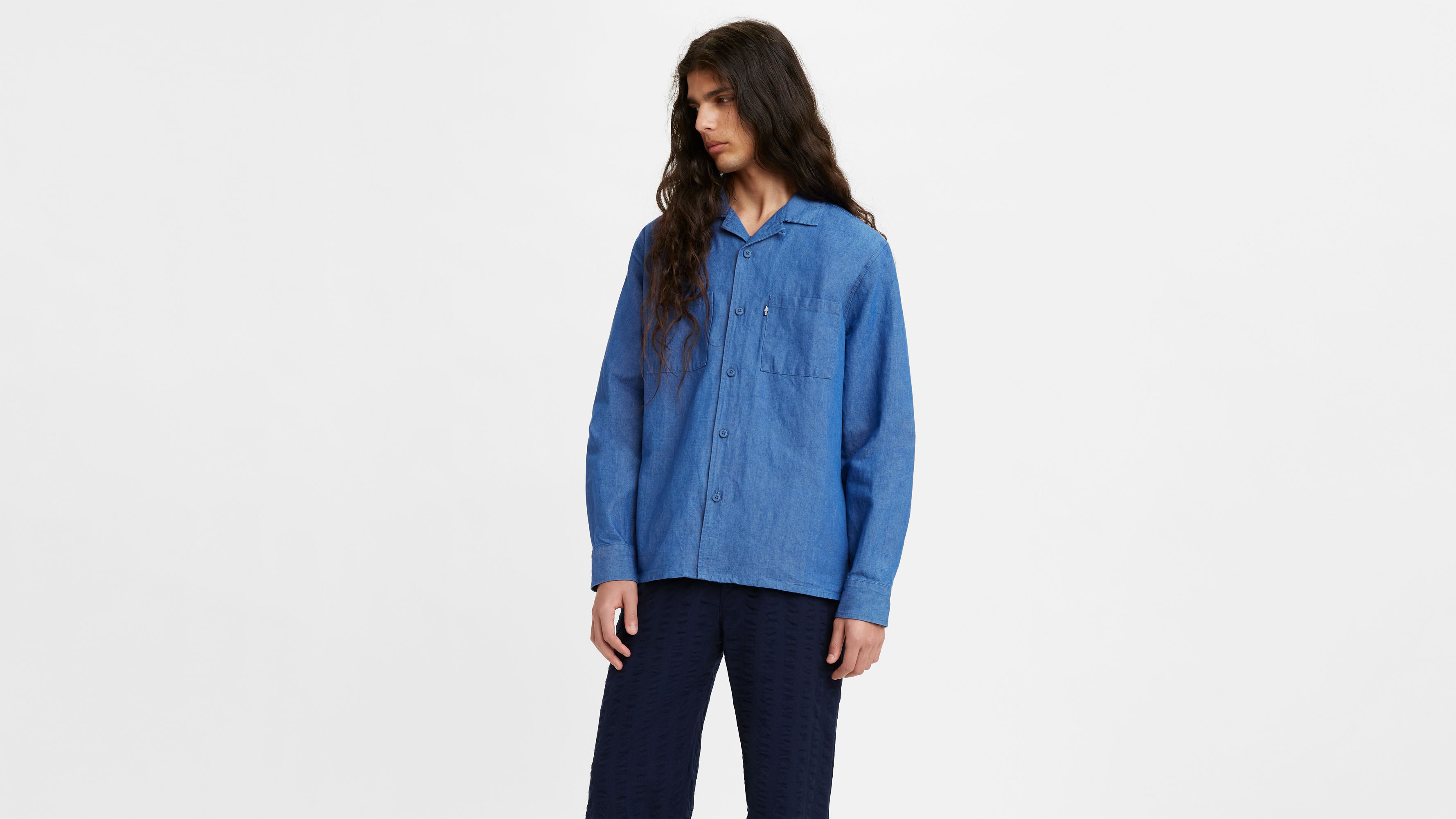 levi's made and crafted pajama shirt