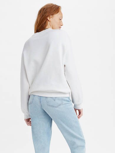 Melrose Graphic Crewneck Sweatshirt - White | Levi's® US