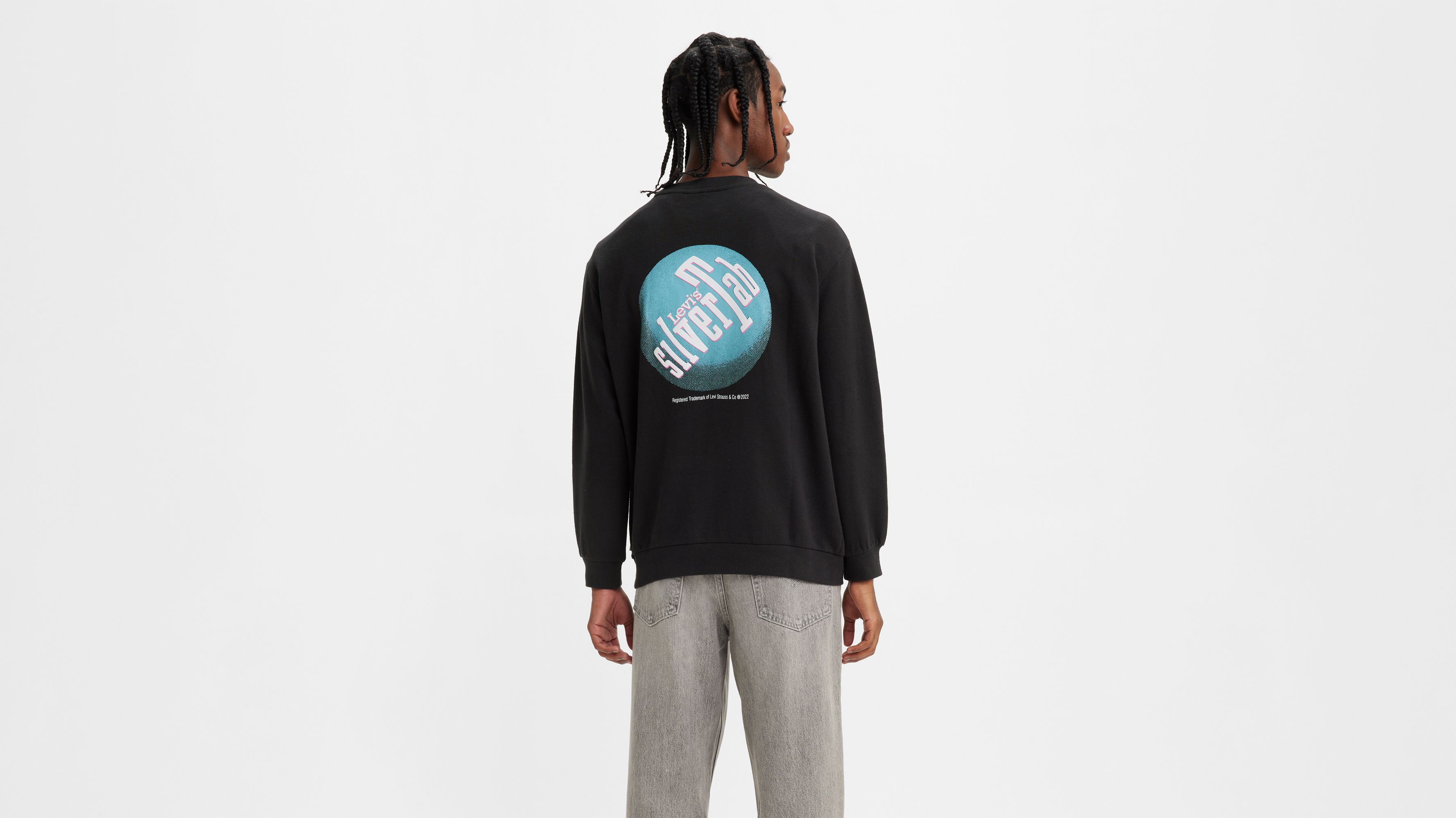 Graphic Melrose Slouchy Sweatshirt 2