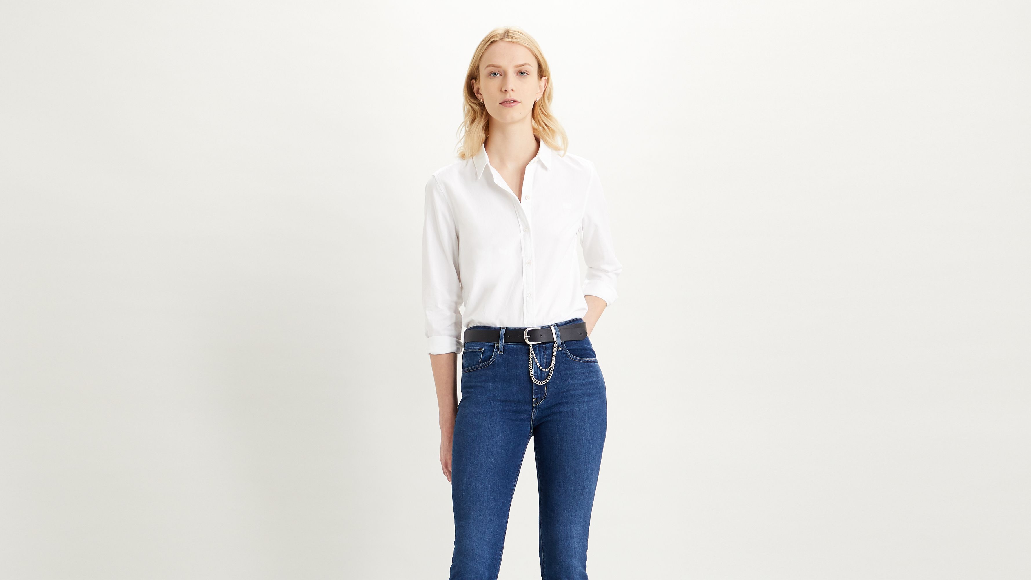 Levi's The Classic Shirt In Bright White