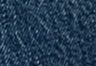 Addie Pin Stripe V2 Bright White Poplin - Azul