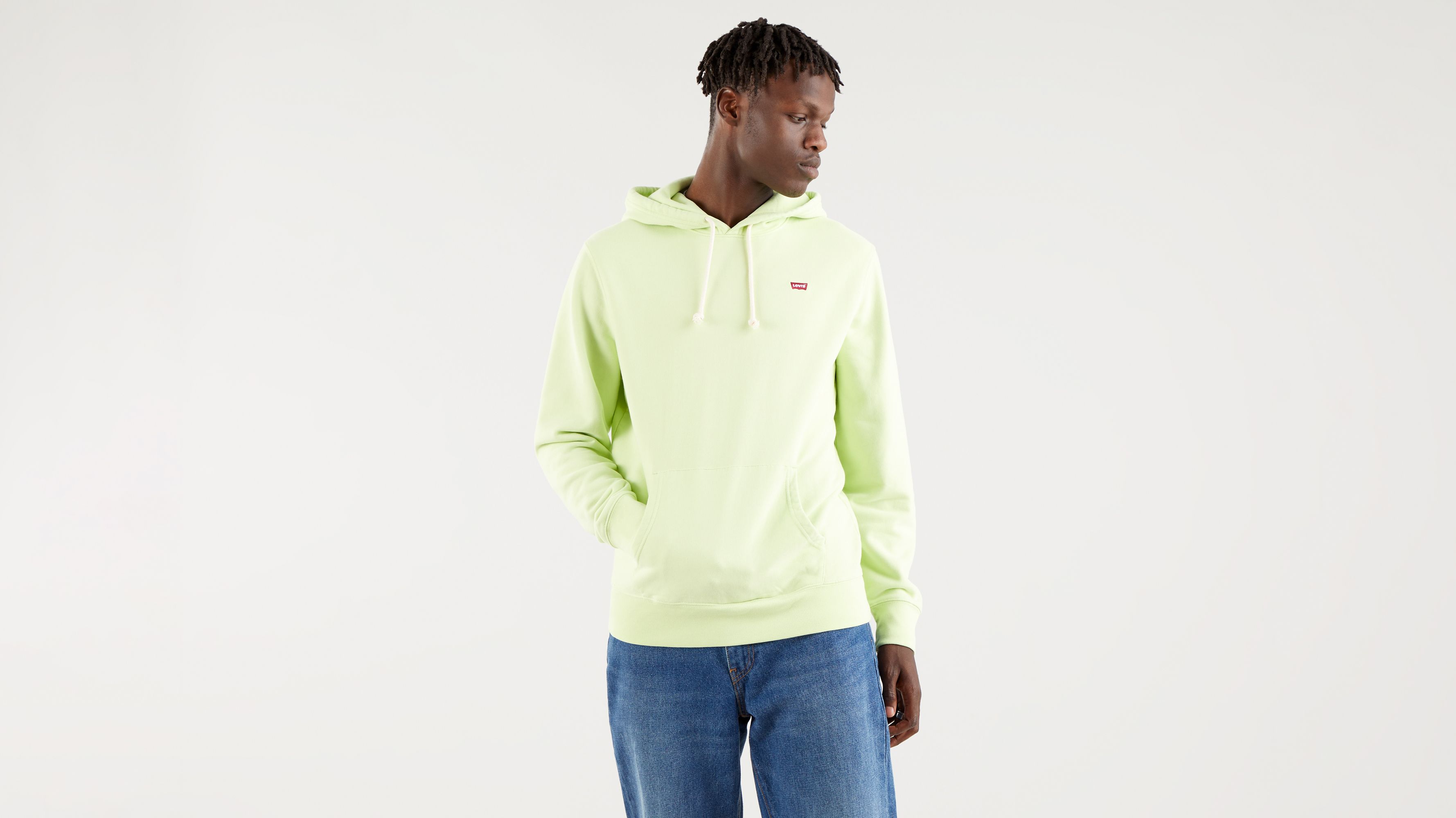 Lime green champion online hoodie