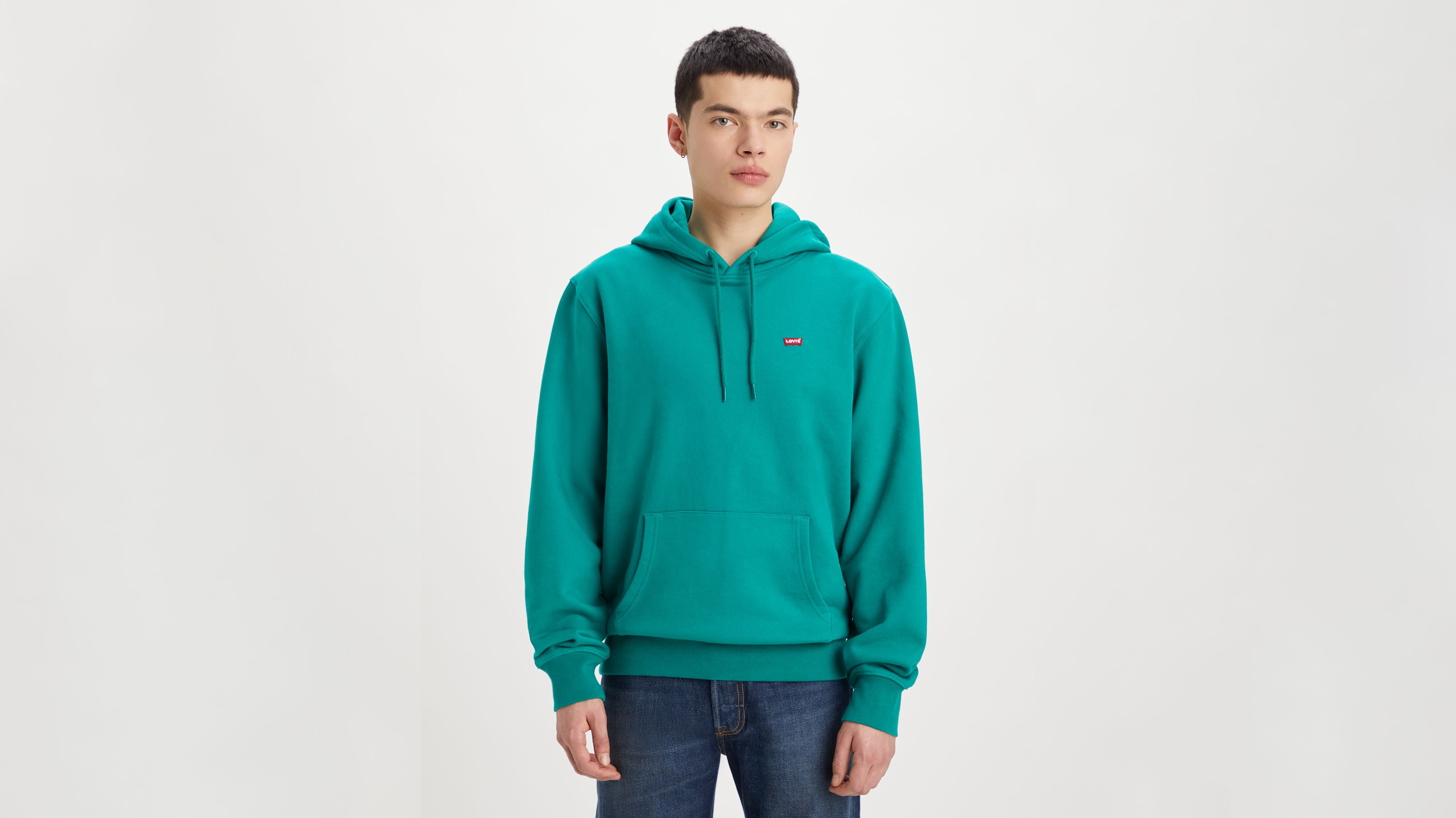 Levis hoodie shop green