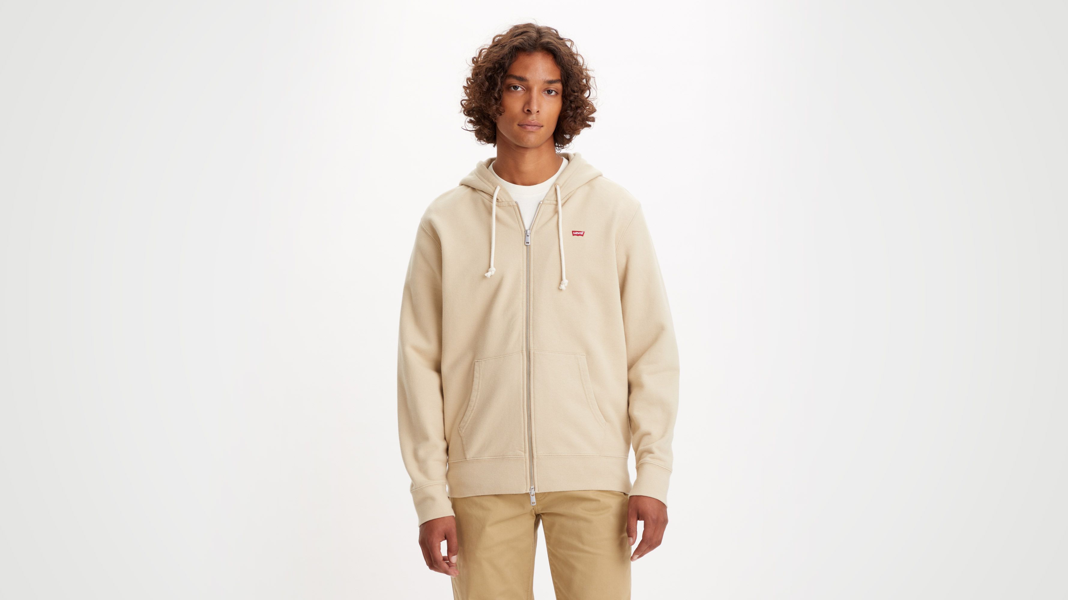 Original Zip up Hoodie Neutral Levi s LU