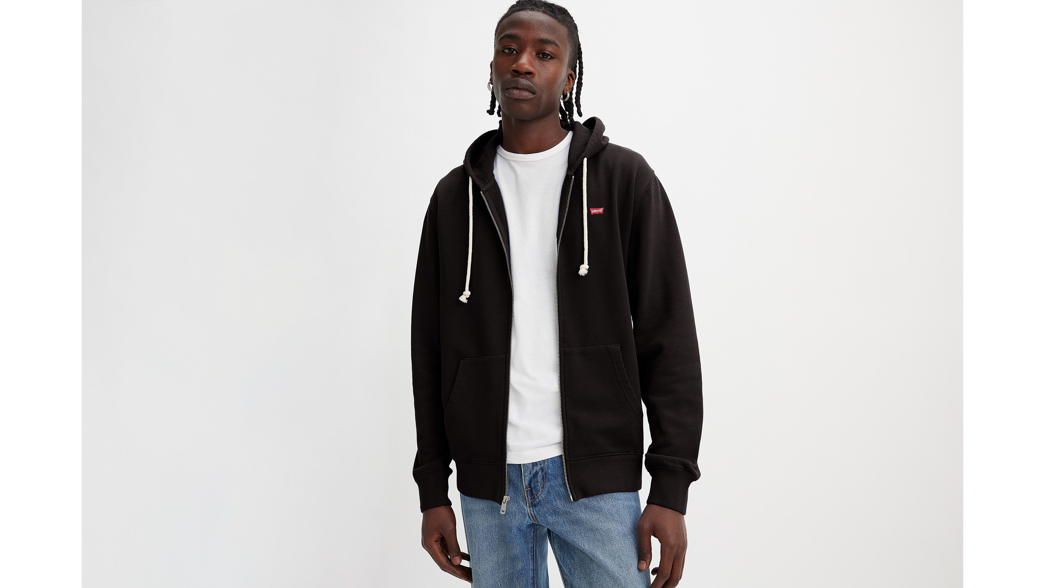 Levis zip clearance hoodie