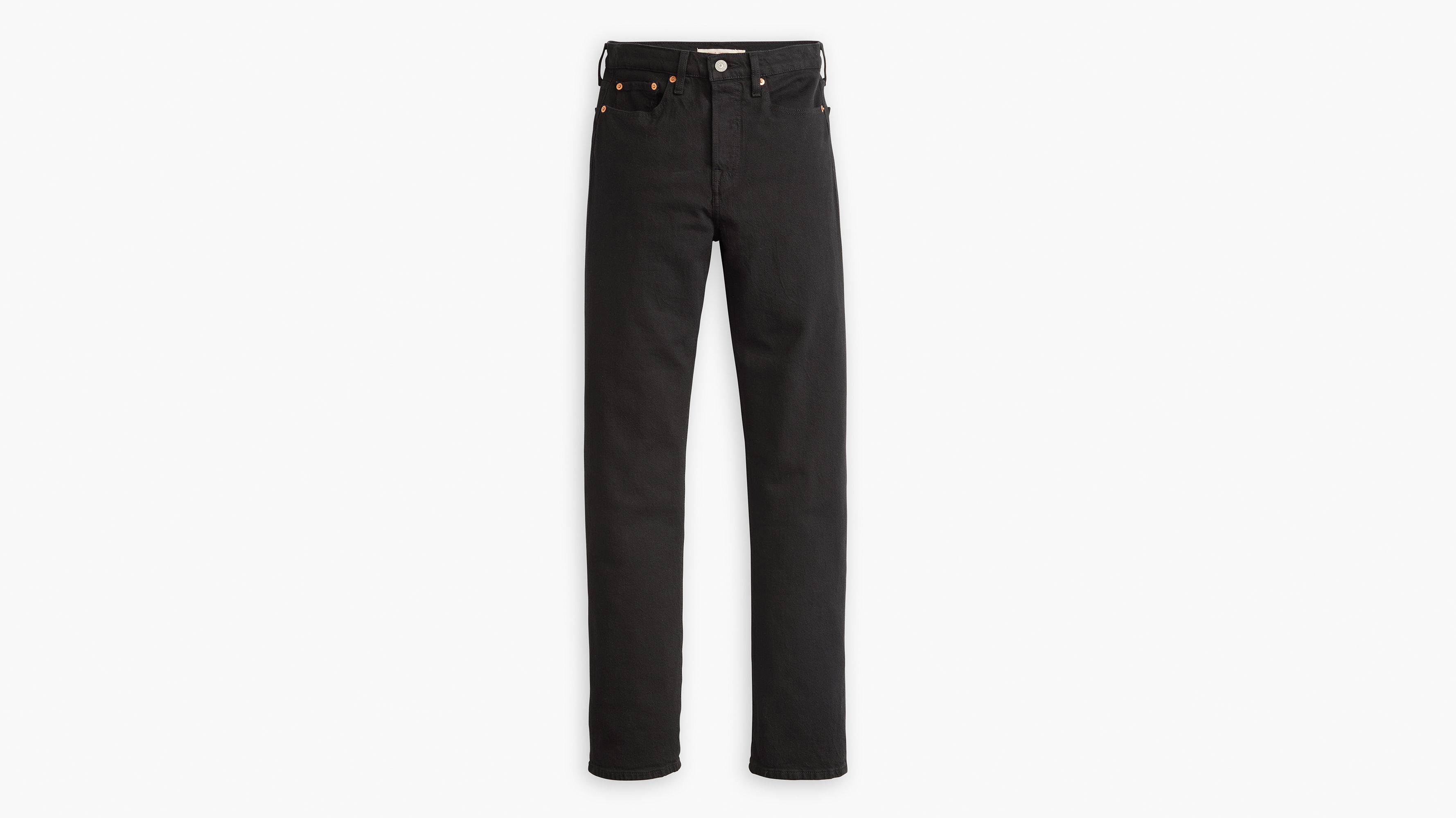 Wedgie Straight Fit Women's Jeans - Black | Levi's® CA