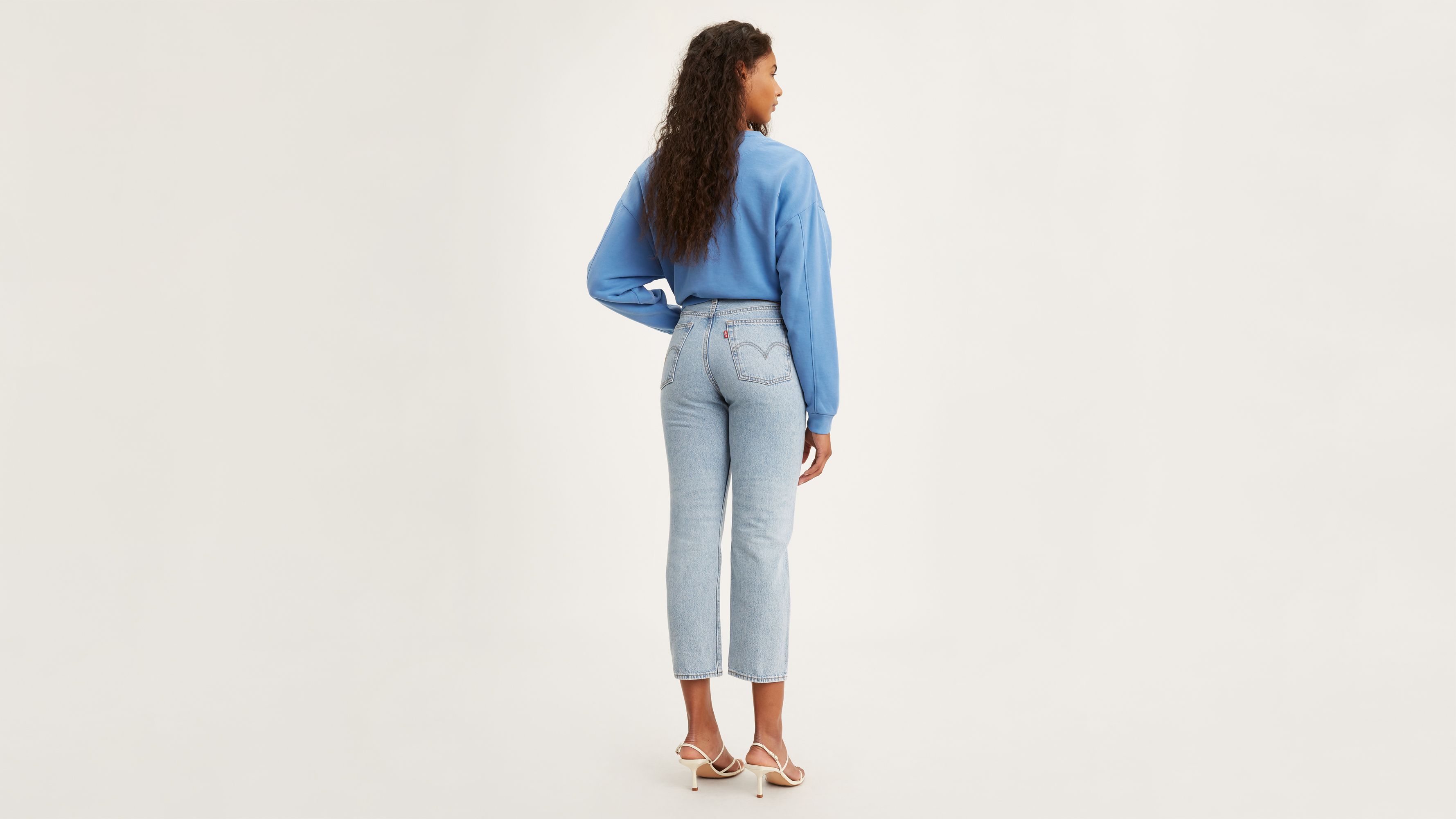 Wedgie Straight Jeans - Blue | Levi's® IT