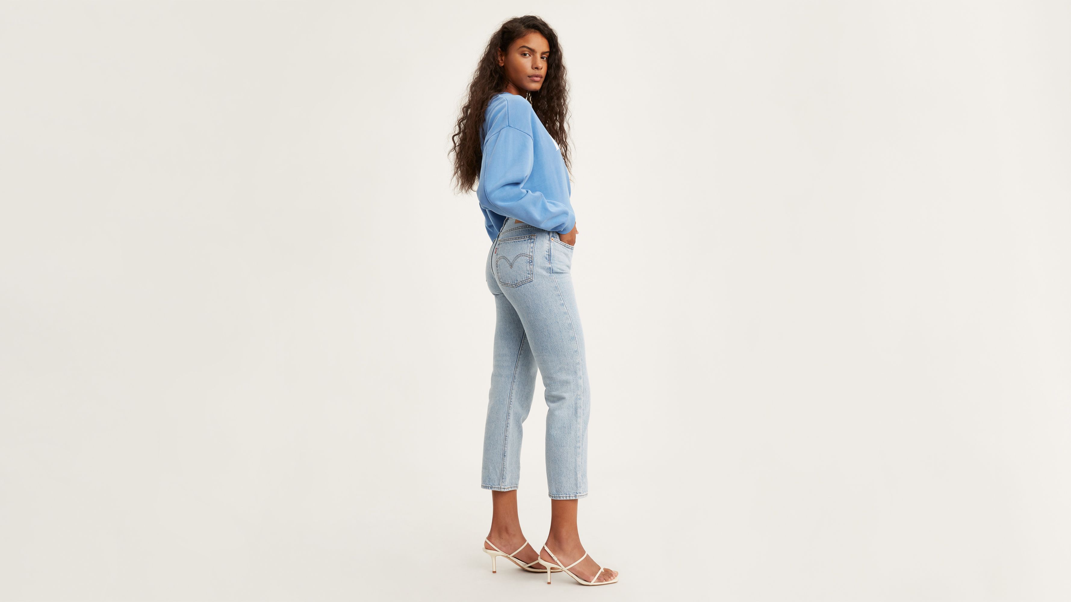 levi wedgie straight fit jeans