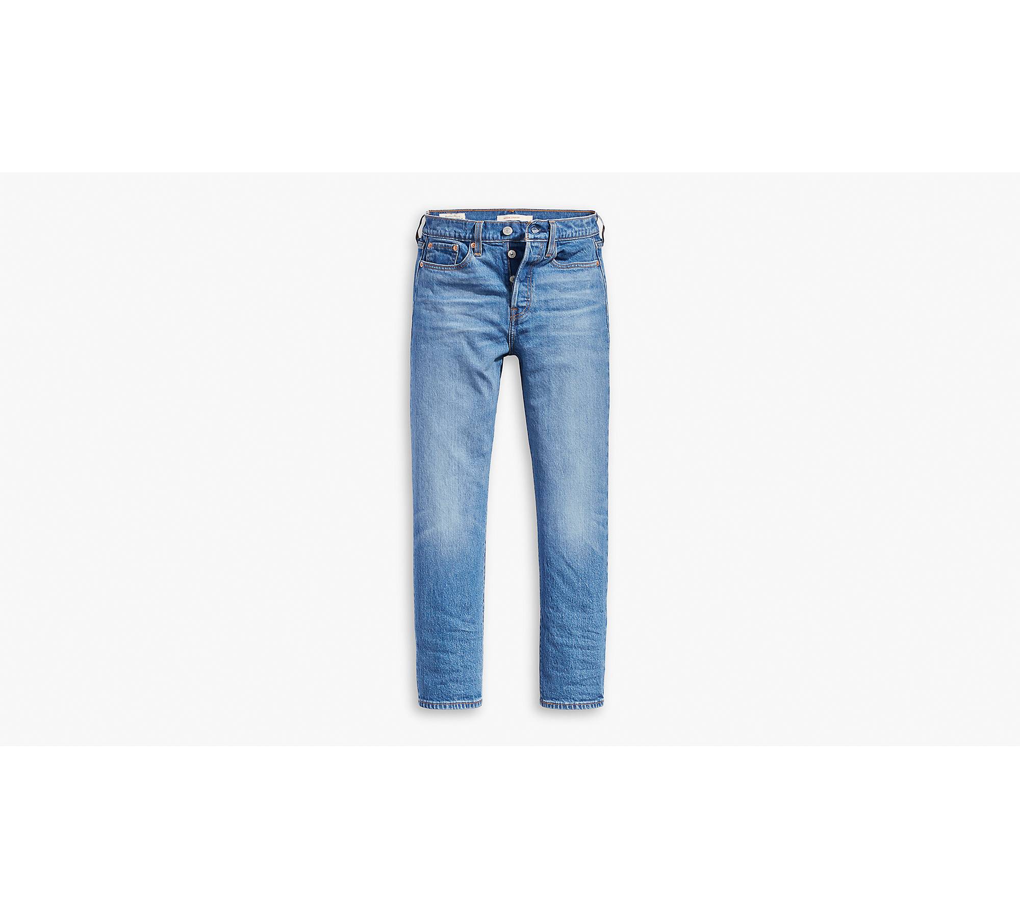 LEVI'S Womens High Waist Tapered Jeans W25 L26 Blue Cotton, Vintage &  Second-Hand Clothing Online
