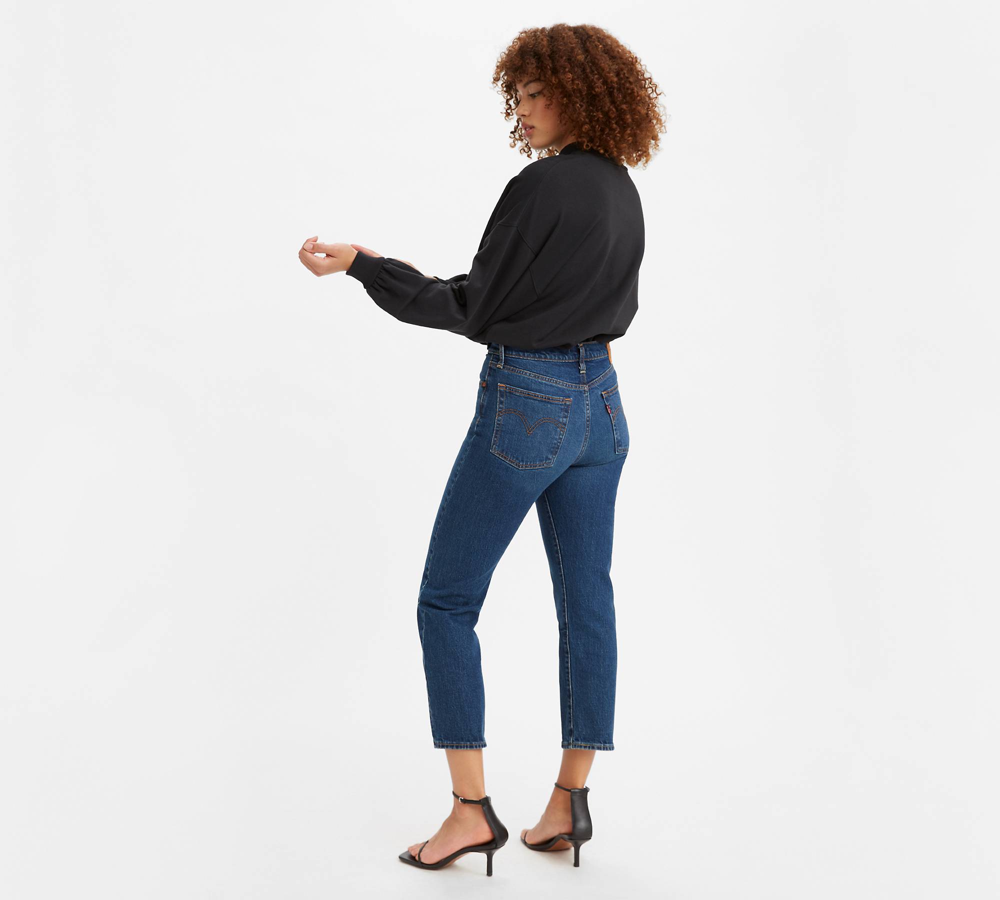 Praktisch West hervorming Wedgie Straight Fit Women's Jeans - Dark Wash | Levi's® US