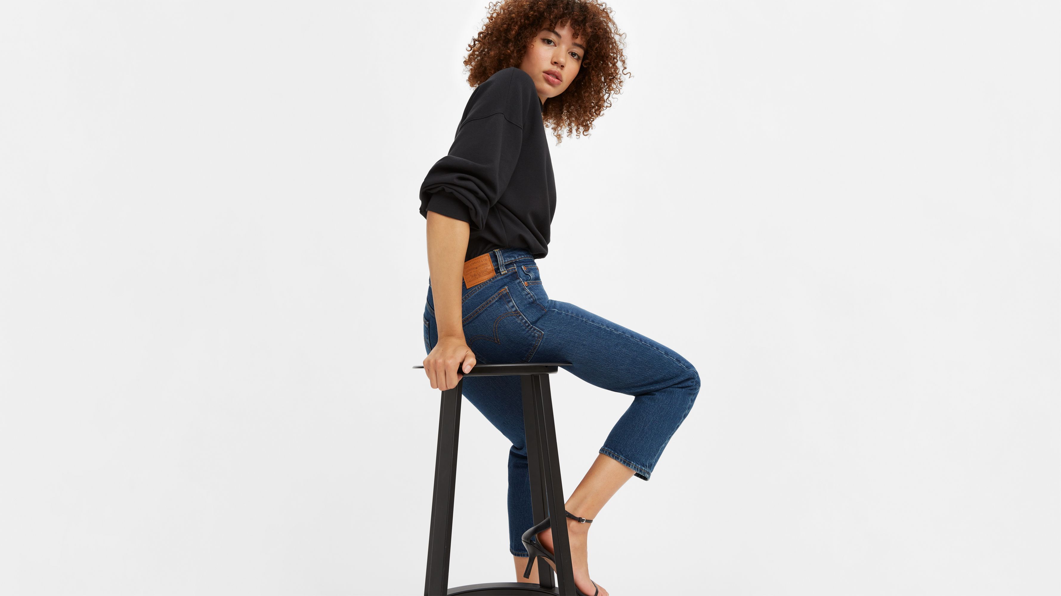 The Wedgie Straight Jeans by Levi's - Christina – THE SKINNY